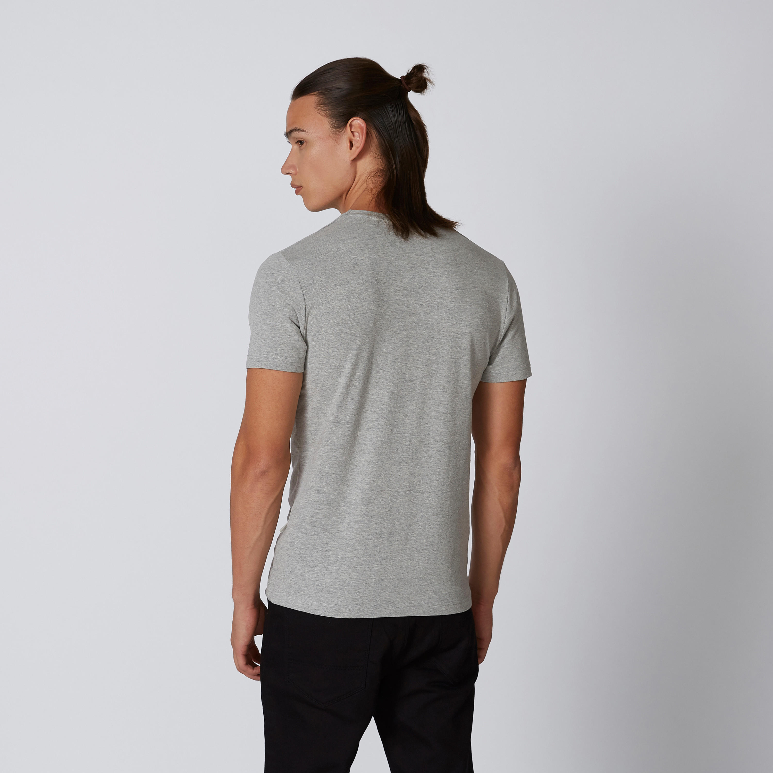 Lee Cooper Printed T-shirt with V-neck and Short Sleeves-men-clothing-tshirtsandpolos-tshirts-image-4