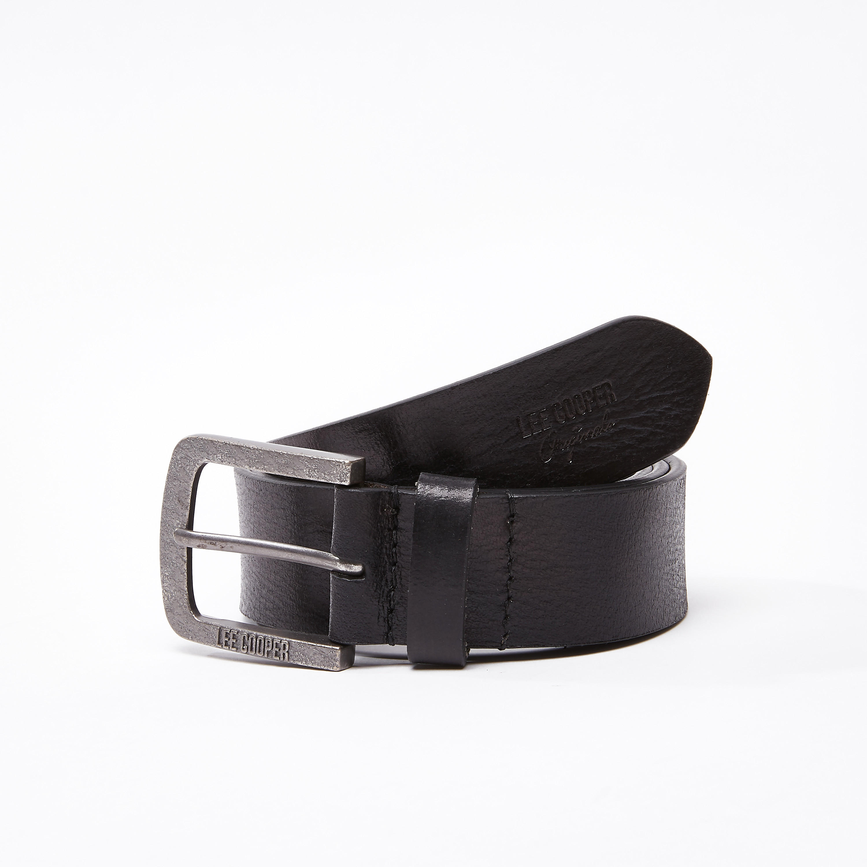 Textured Belt with Pin Buckle-men-beltsandwallets-belts-image-1