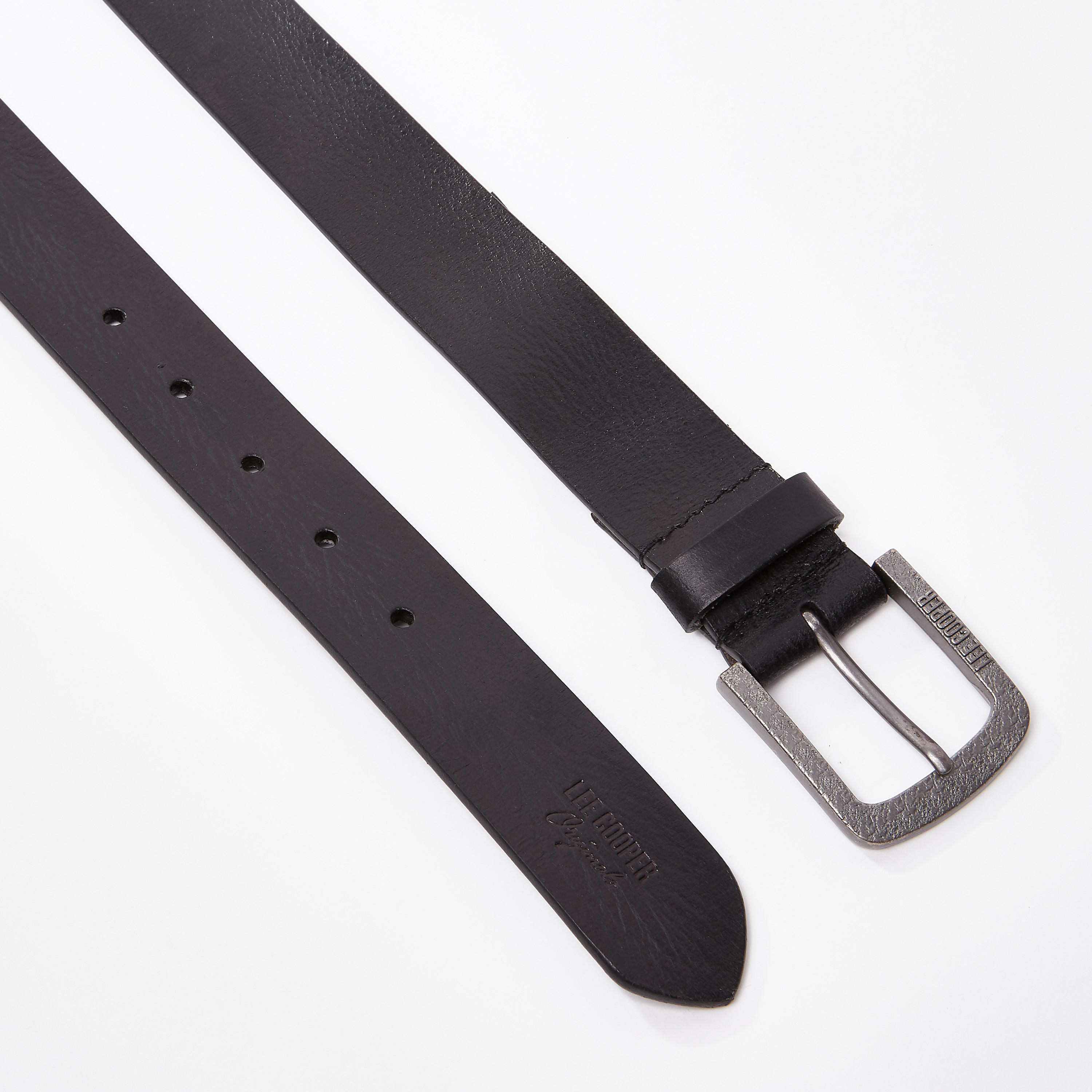 Textured Belt with Pin Buckle-men-beltsandwallets-belts-image-3