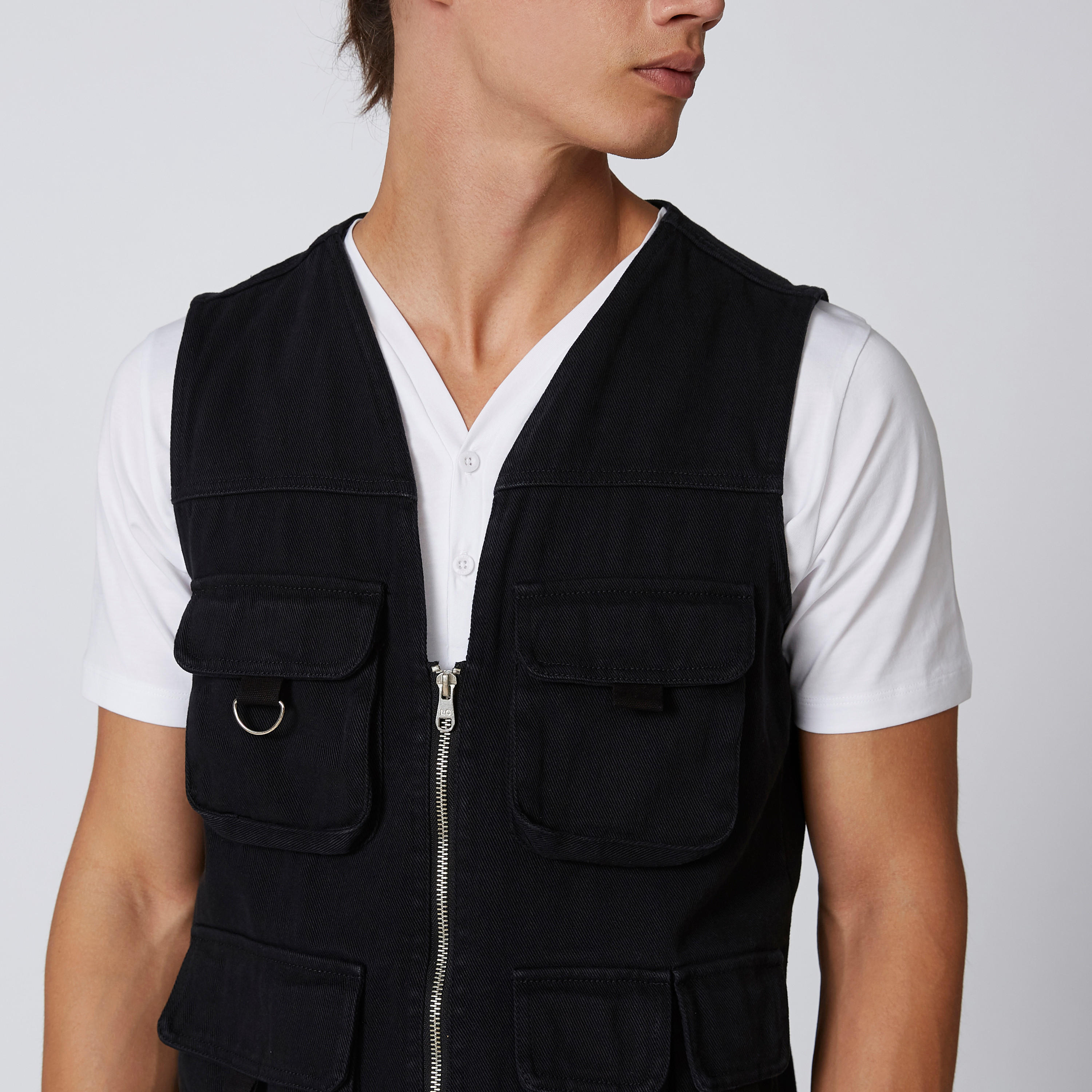 جيليه مستدام سادة بسحّاب إغلاق وجيوب-men-clothing-jacketsandblazers-jackets-image-5