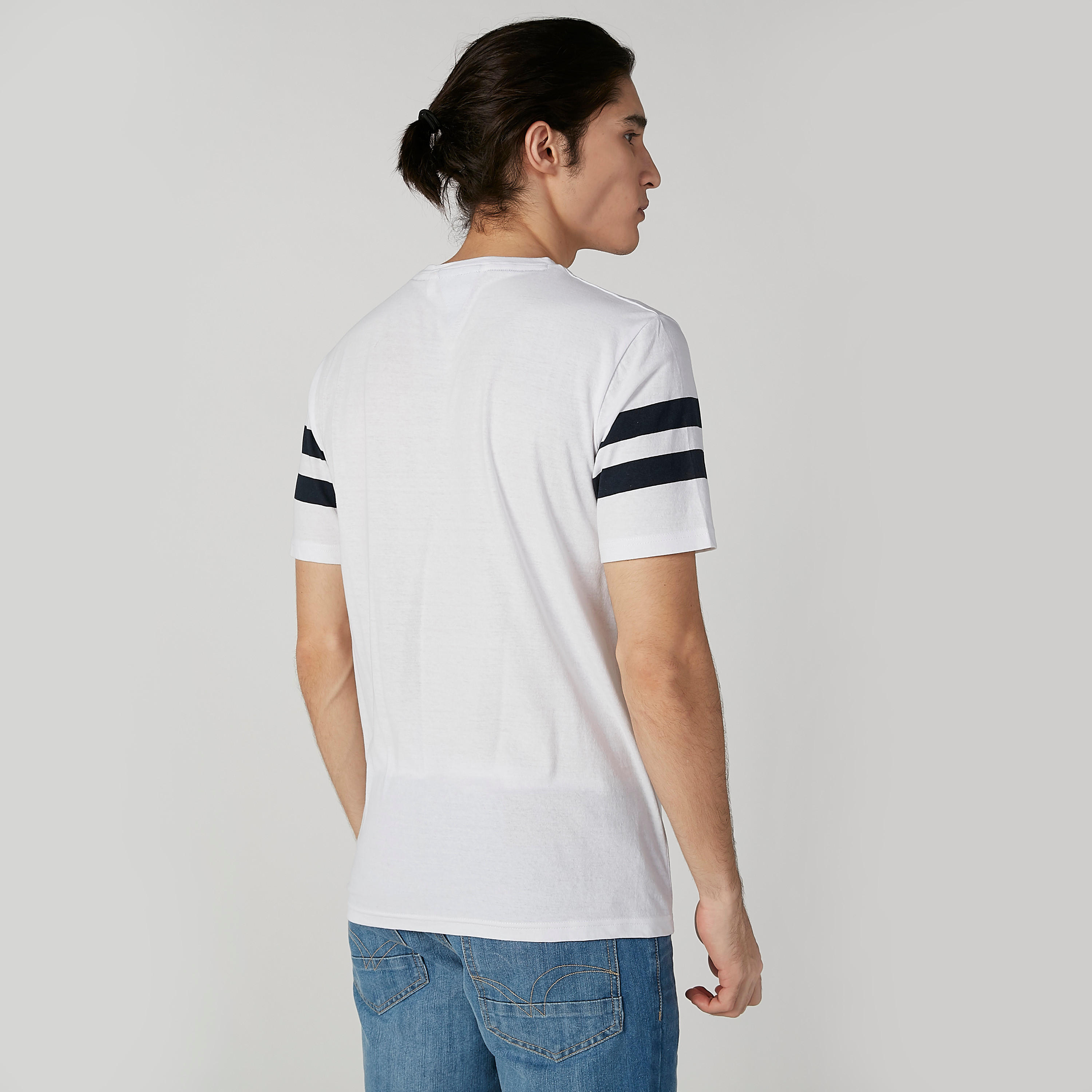 Sustainable Lee Cooper Printed T-shirt with Round Neck-men-clothing-tshirtsandpolos-tshirts-image-2