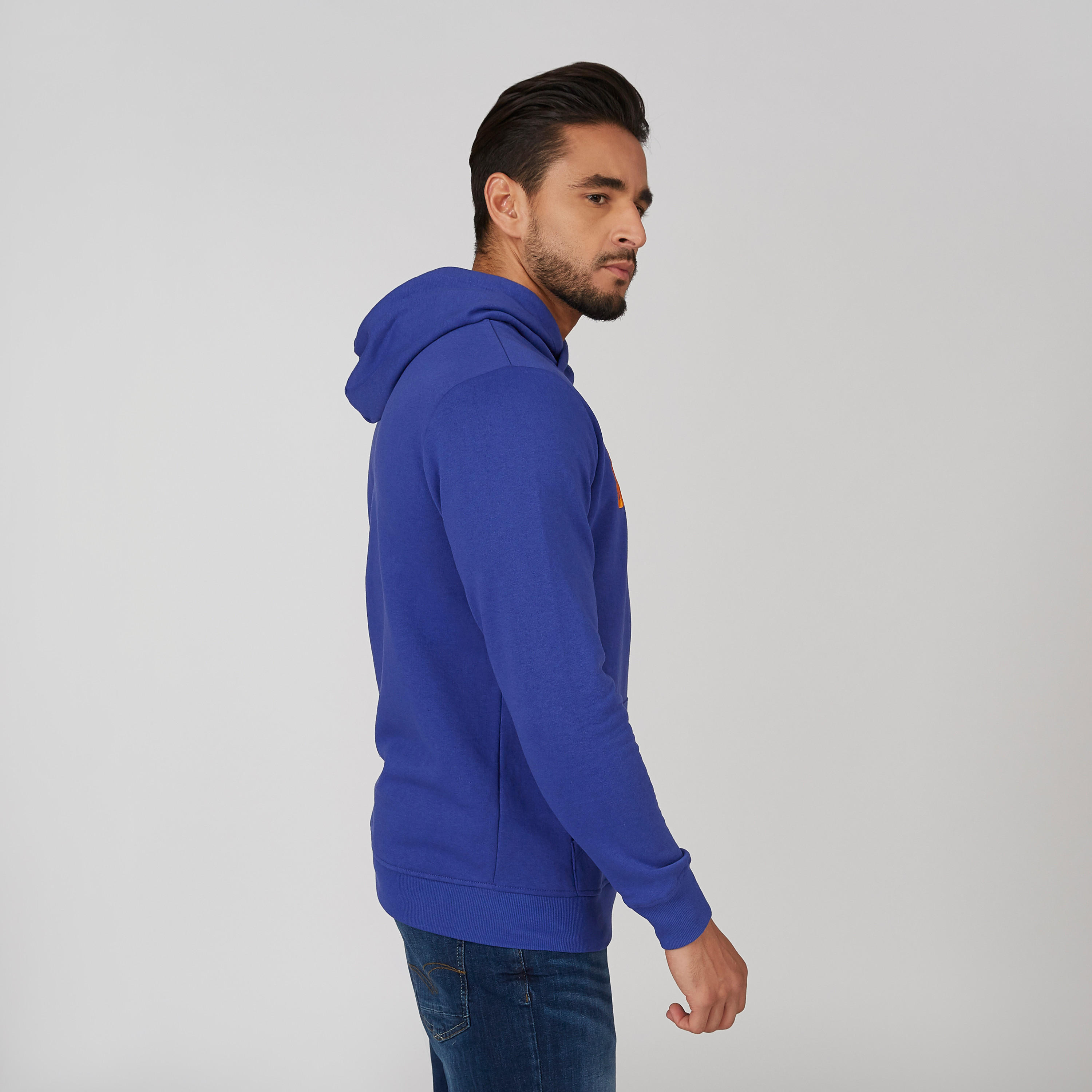 Sustainable Lee Cooper Printed Sweatshirt with Long Sleeves and Hood-men-winterwear-hoodiesandsweatshirts-image-3