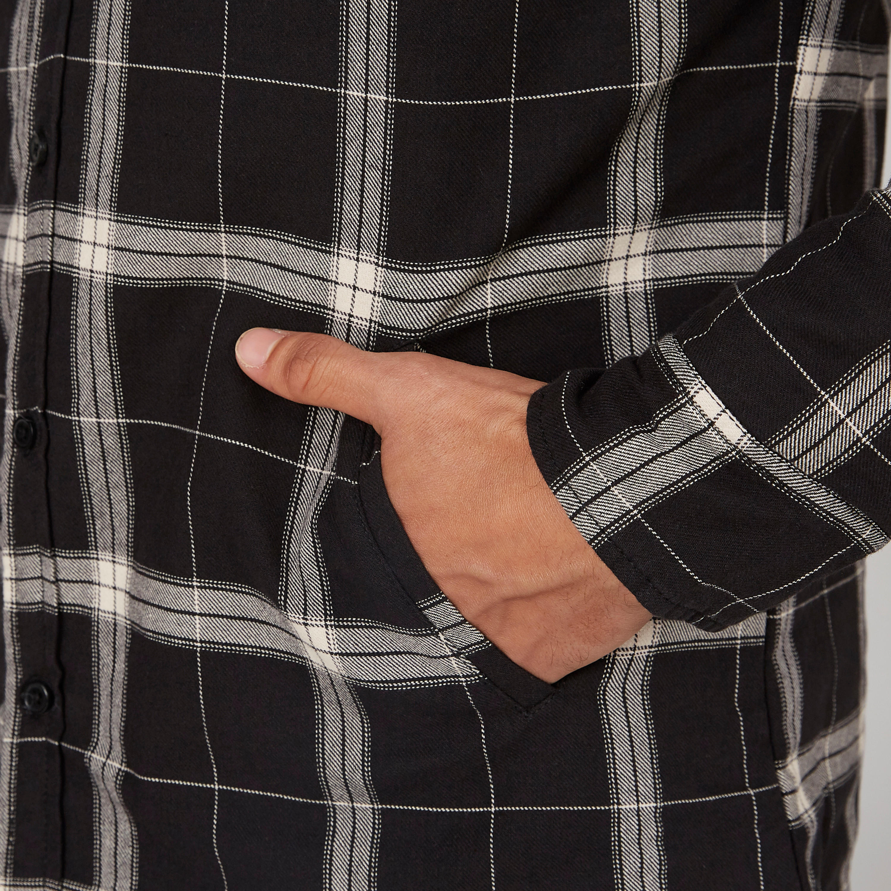 قميص مستدام كاروهات بأكمام طويلة وجيوب -men-clothing-jacketsandblazers-jackets-image-5