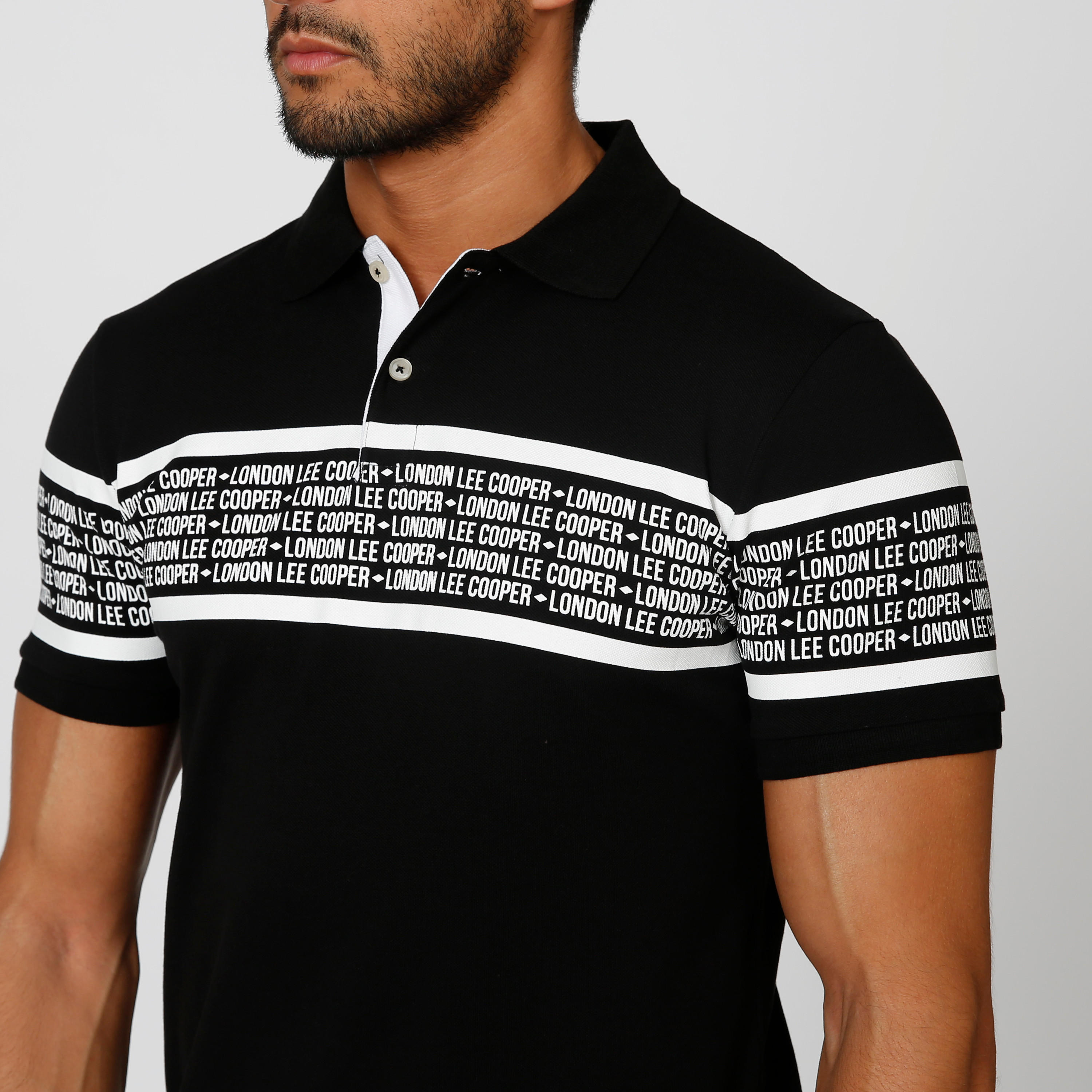 تيشيرت مستدام بولو بأكمام قصيرة وطبعات -men-clothing-tshirtsandpolos-polos-image-5