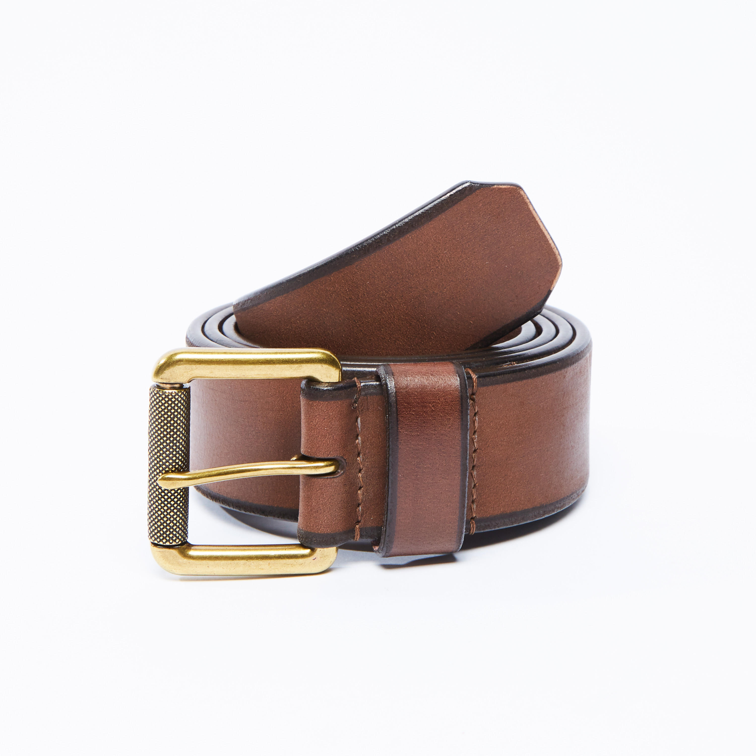 حزام بارز الملمس بإبزيم بدبوس-men-beltsandwallets-belts-image-3