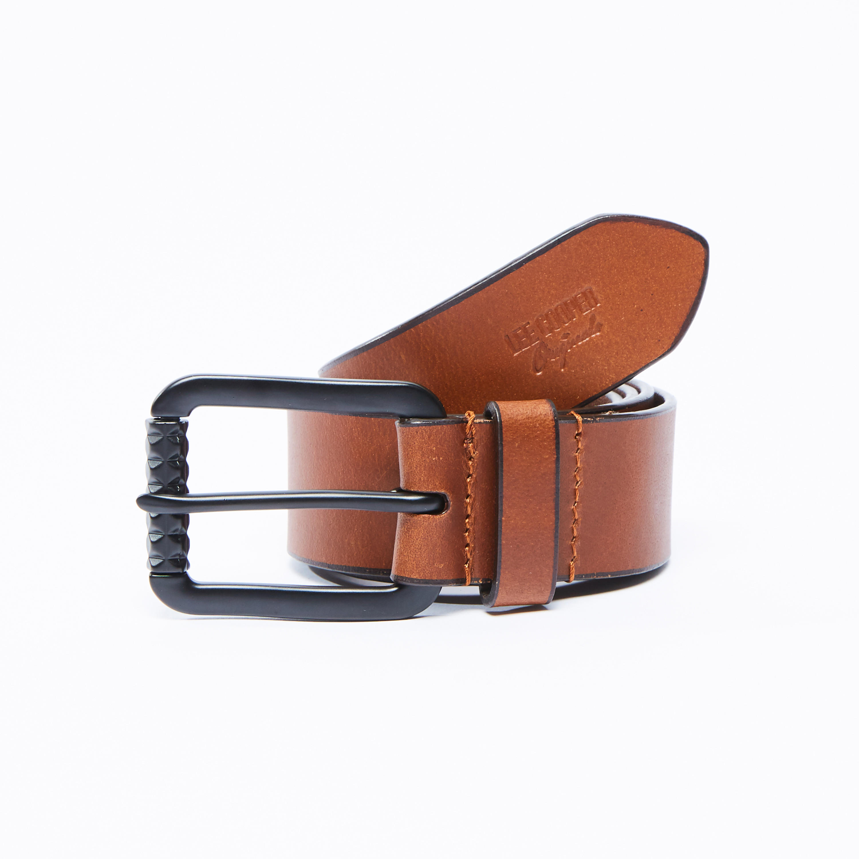 حزام سادة بإبزيم إغلاق بدبوس-men-beltsandwallets-belts-image-3