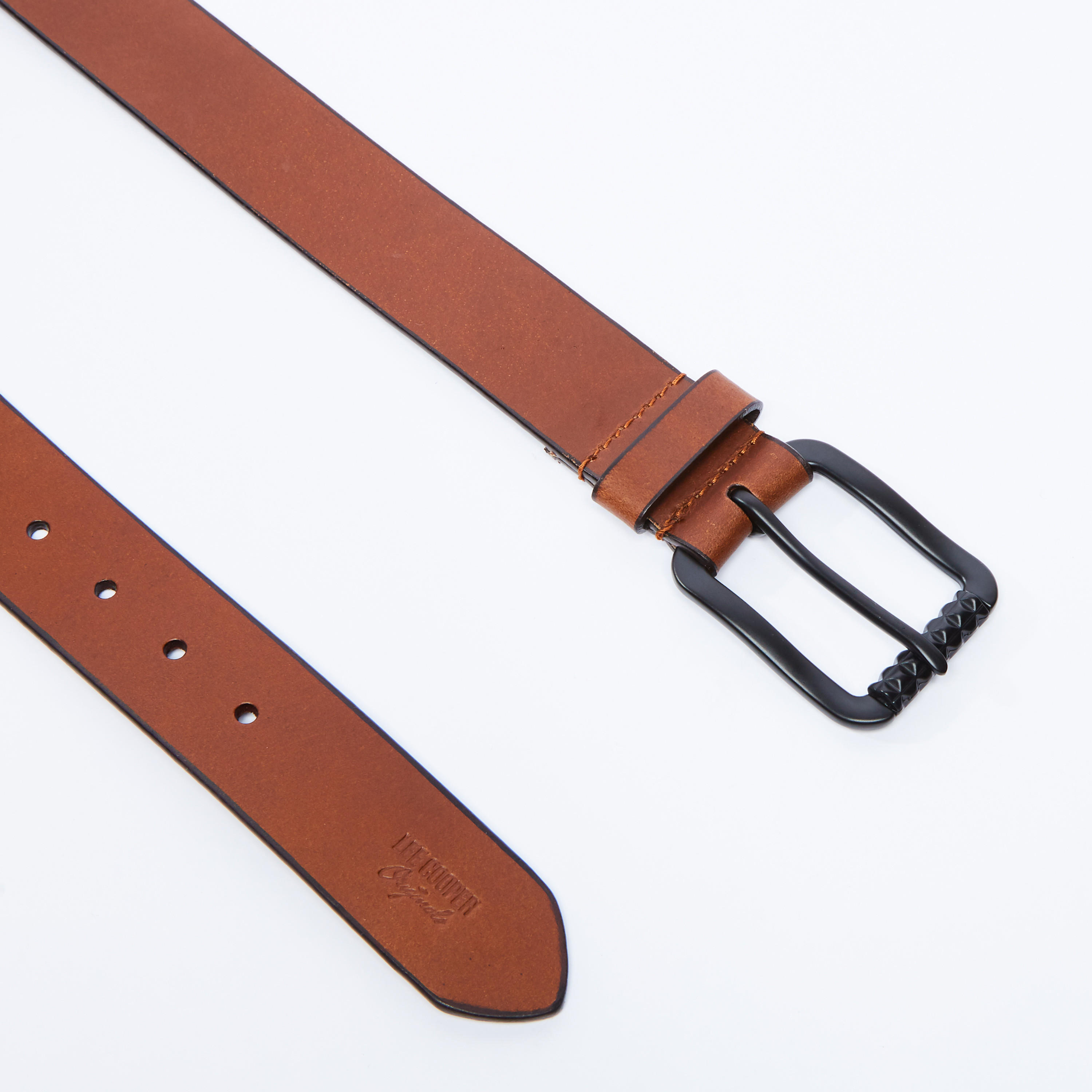 حزام سادة بإبزيم إغلاق بدبوس-men-beltsandwallets-belts-image-1