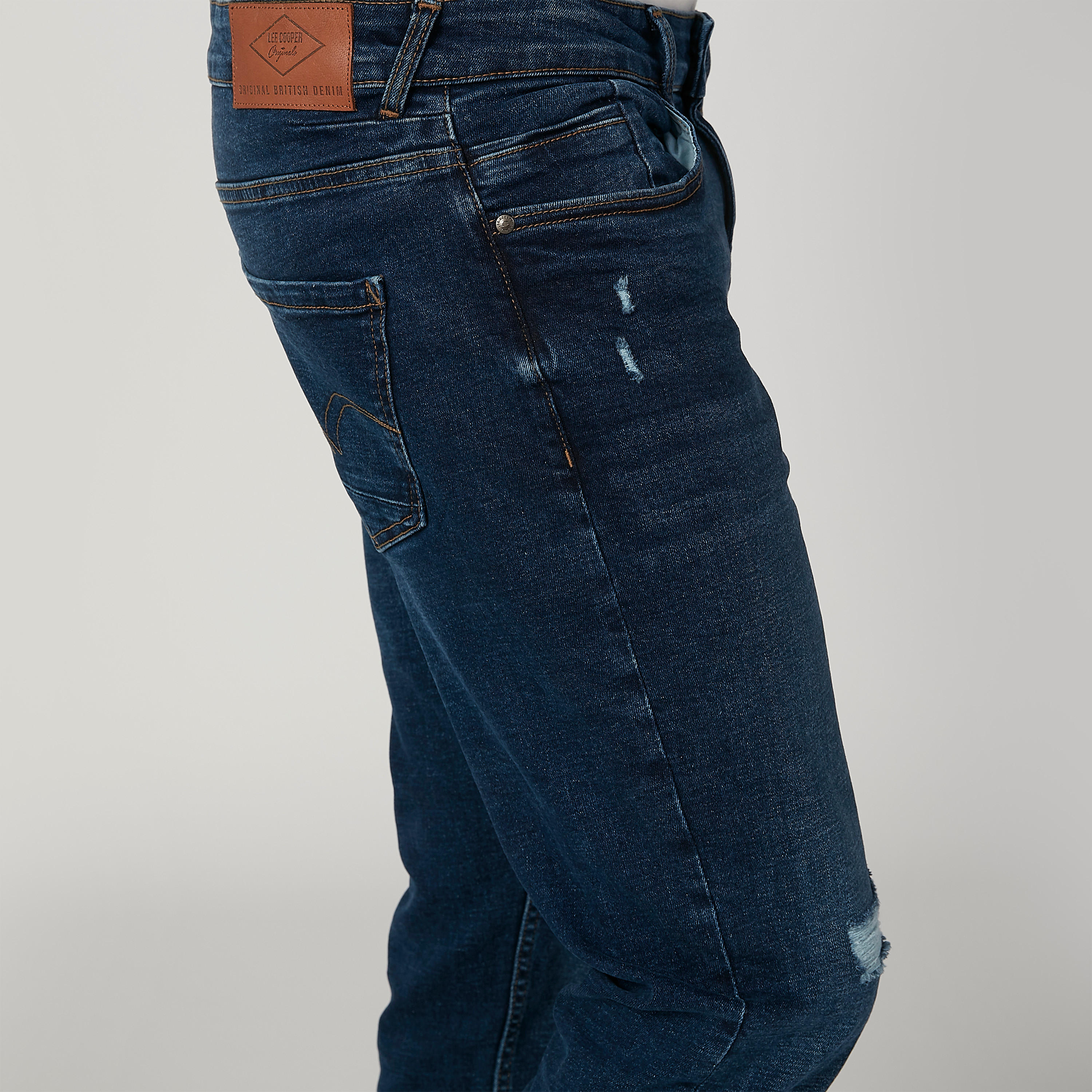 Sustainable Skinny Fit Distressed Jeans with Pocket Detail-men-clothing-bottoms-jeans-image-5