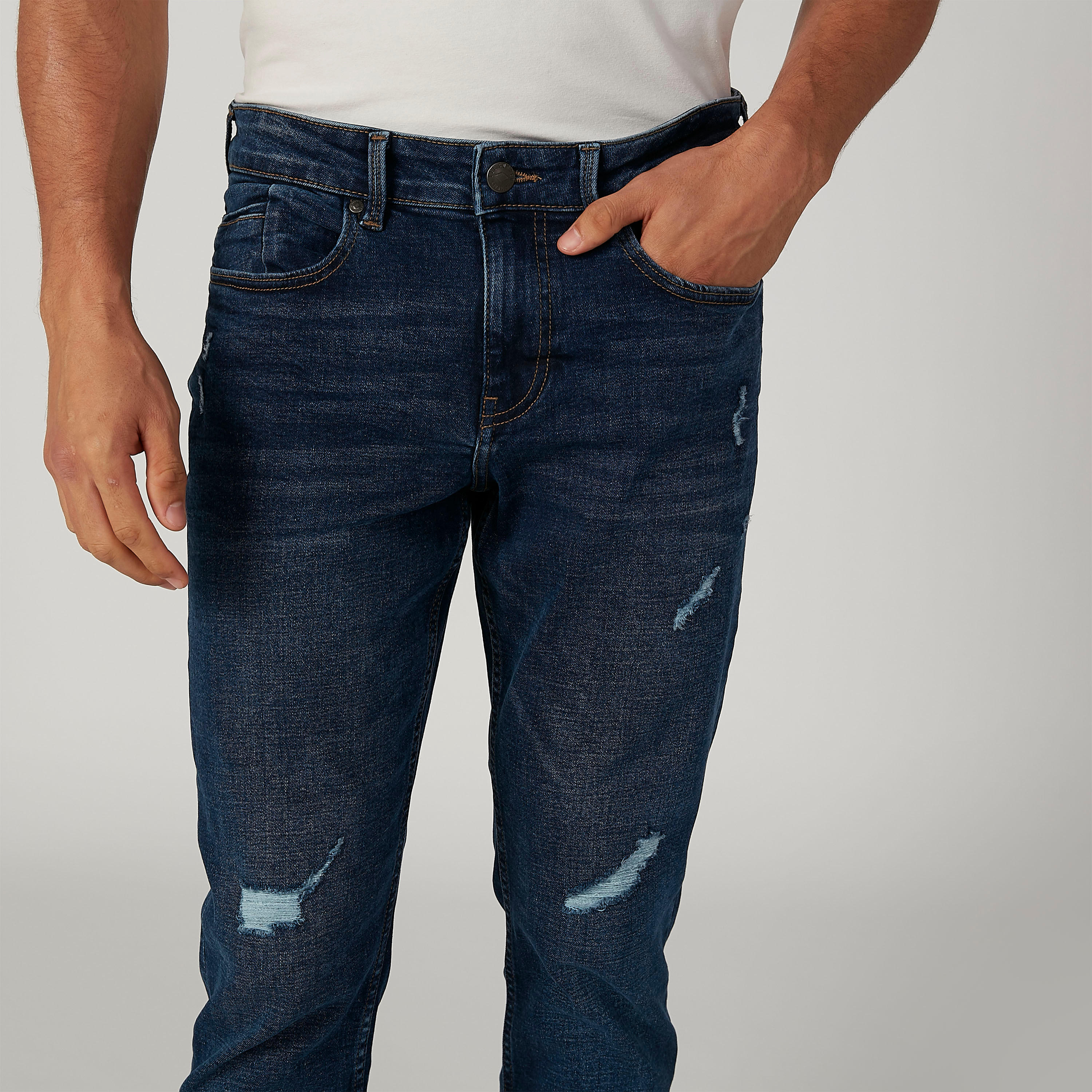 Sustainable Skinny Fit Distressed Jeans with Pocket Detail-men-clothing-bottoms-jeans-image-6