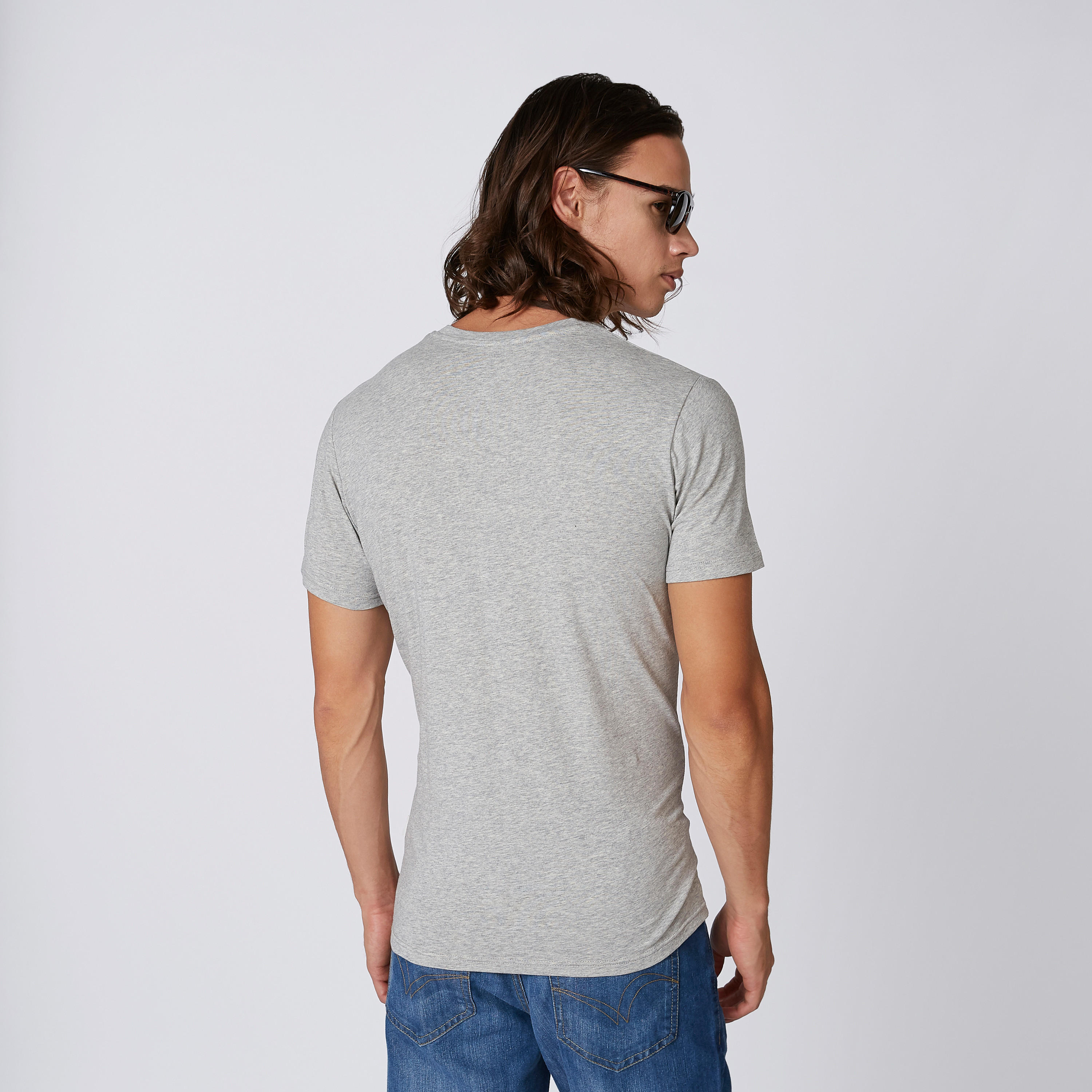 Lee Cooper Printed T-shirt with Round Neck and Short Sleeves-men-clothing-tshirtsandpolos-tshirts-image-3