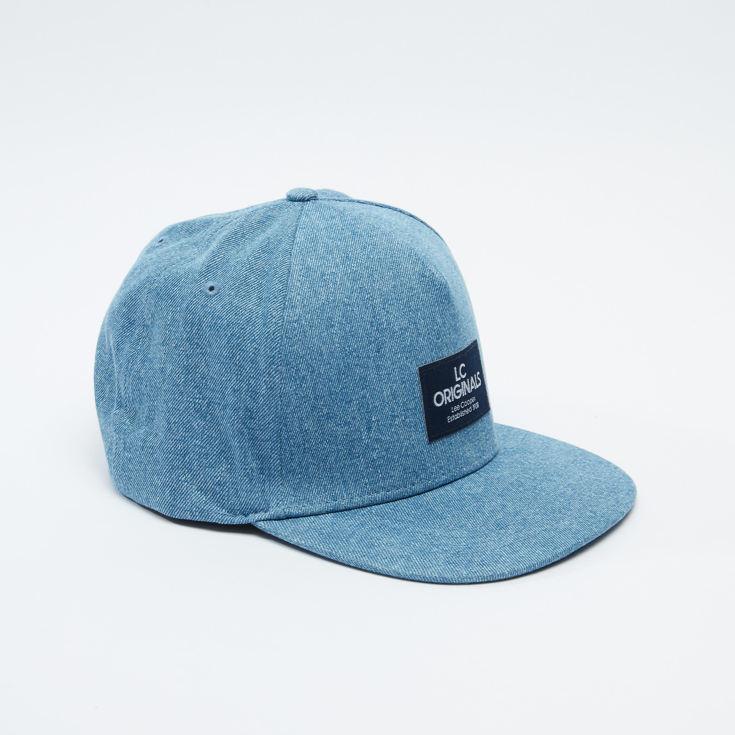 Lee Cooper Textured Cap with Snap Closure-women-clothingaccessories-capsandhats-image-1