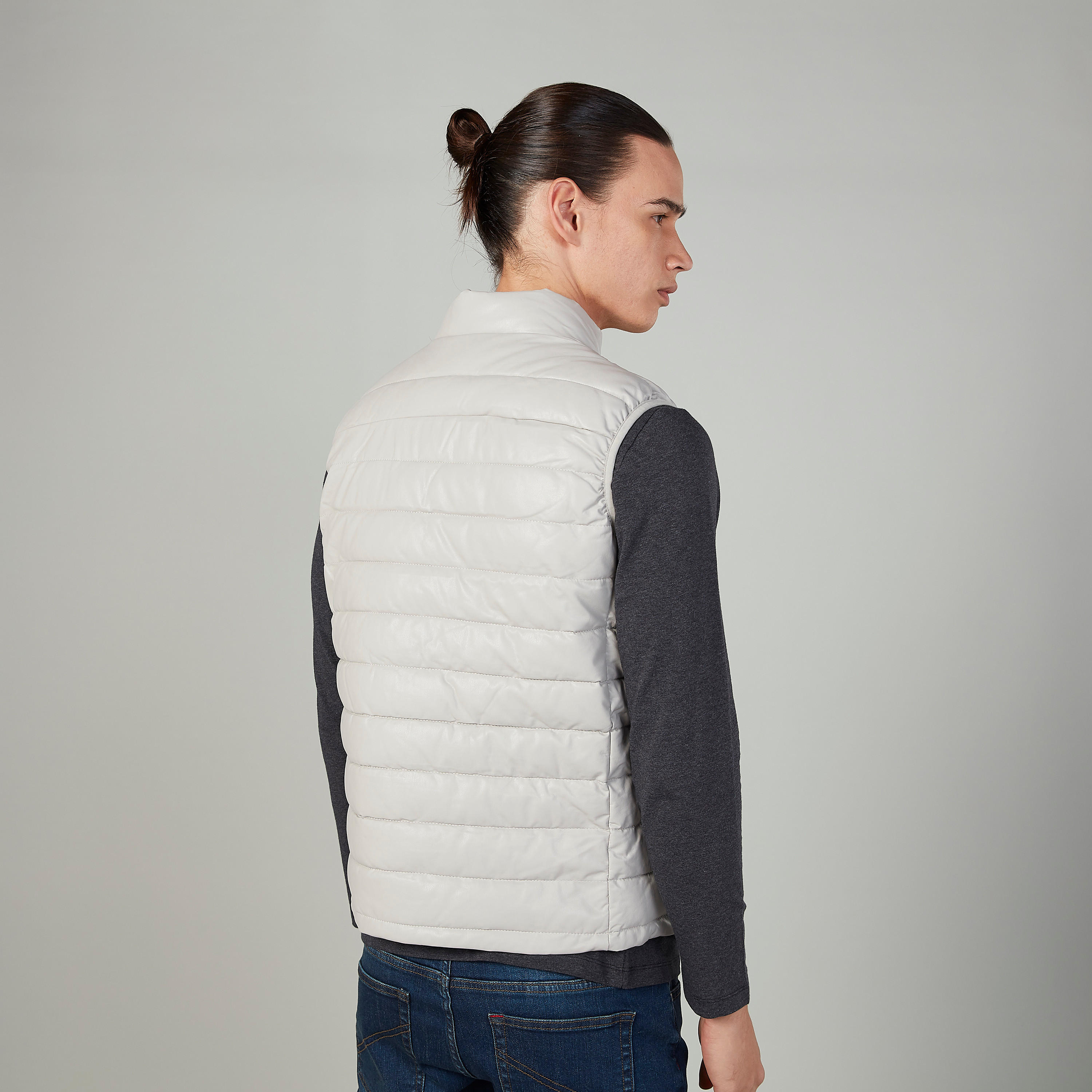 جاكيت جيليه بارز الملمس بسحاب إغلاق من لي كوبر-men-clothing-jacketsandblazers-jackets-image-4