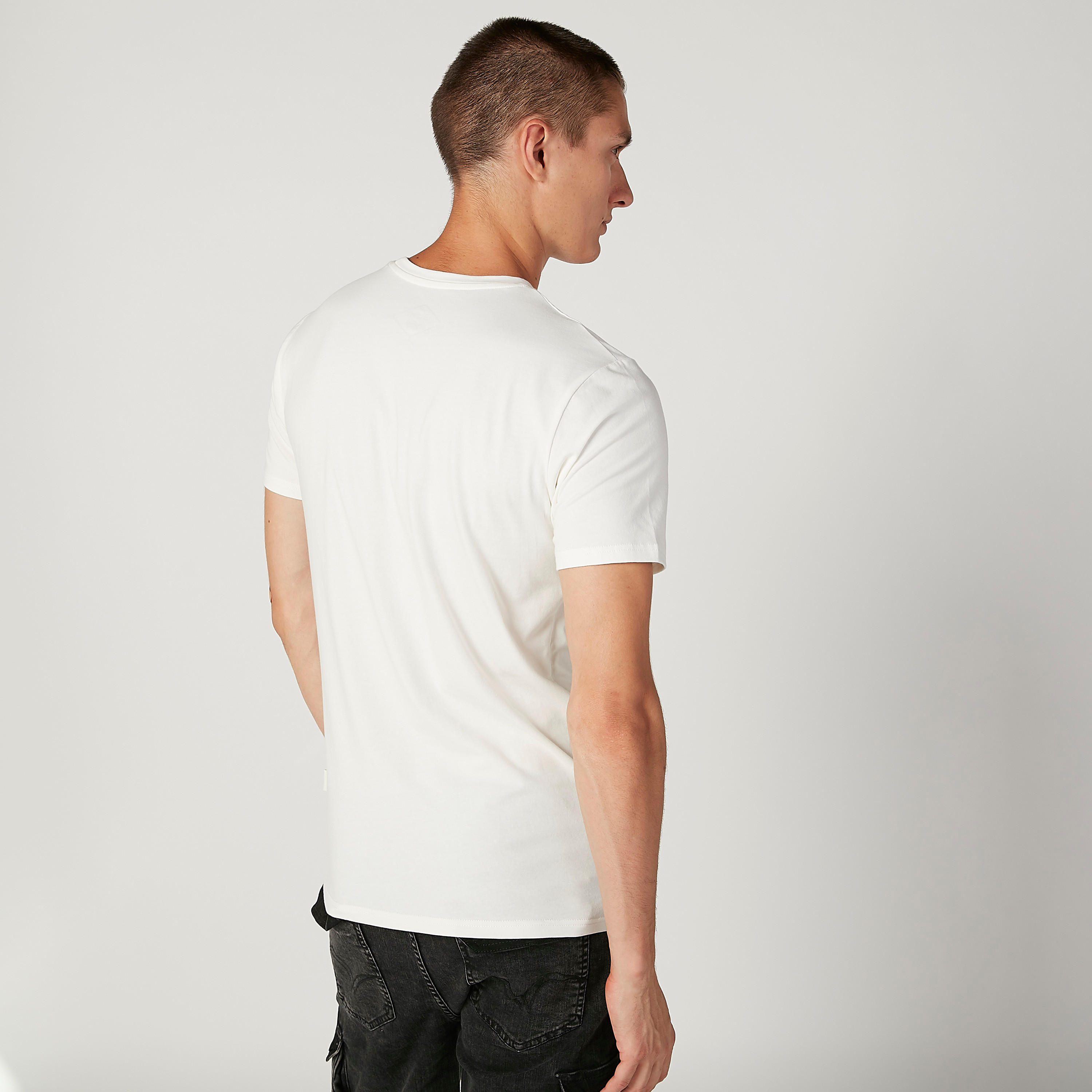 Lee Cooper Printed T-shirt with Short Sleeves-men-clothing-tshirtsandpolos-tshirts-image-3