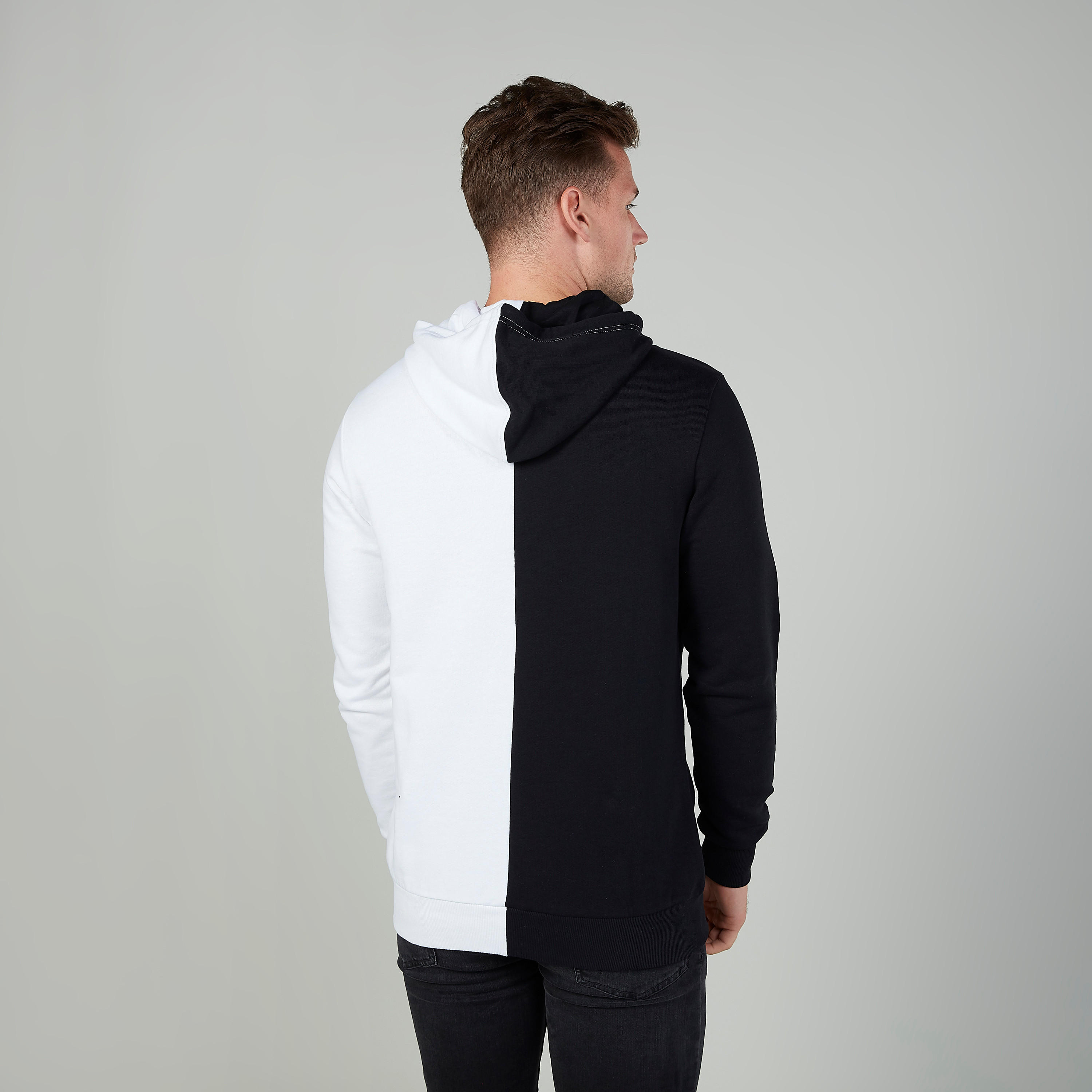 هودي مستدام بأكمام طويلة بتصاميم مغايرة وطبعات من لي كوبر -men-winterwear-hoodiesandsweatshirts-image-4