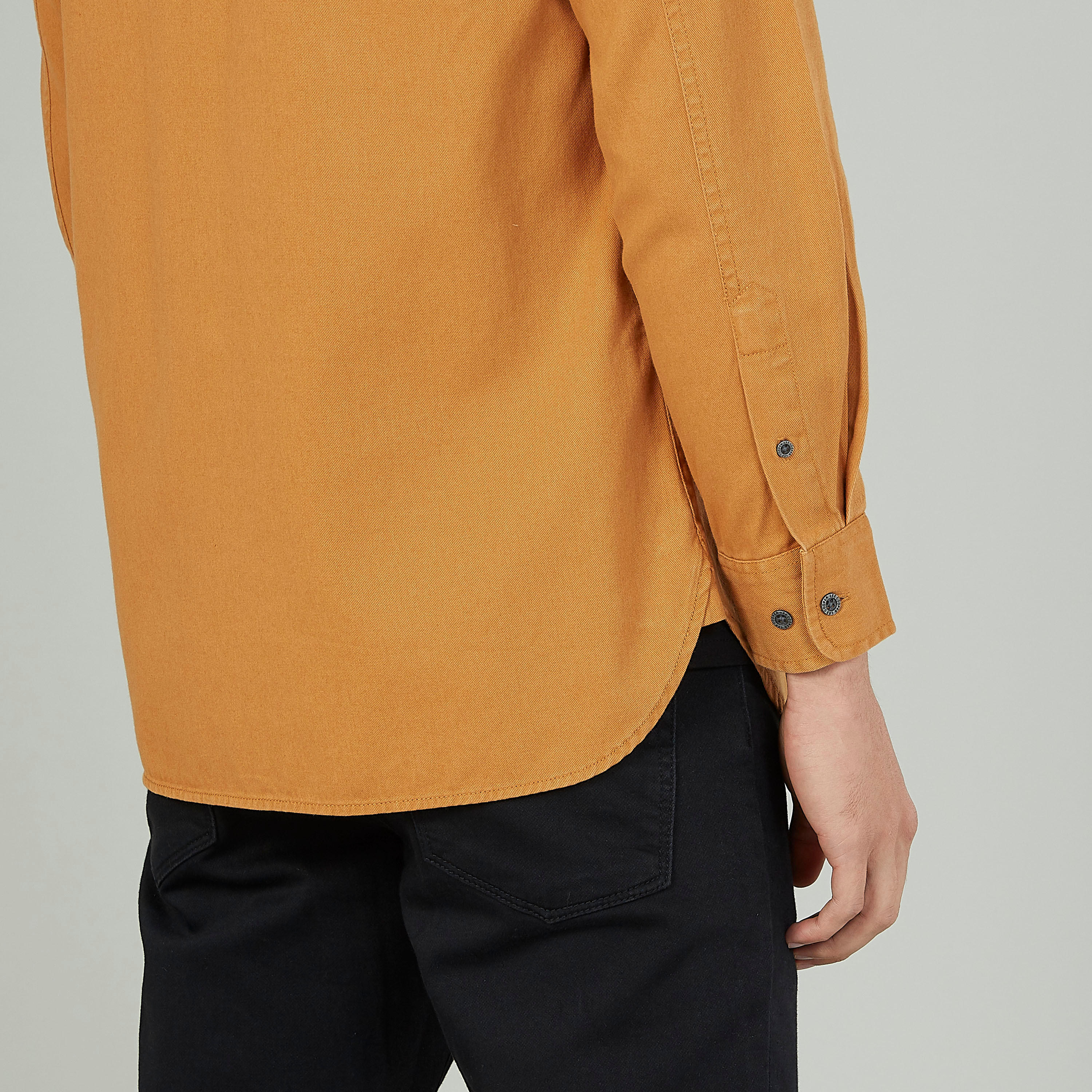 Lee Cooper Plain Shirt with Long Sleeves and Chest Pocket-men-clothing-shirts-image-5