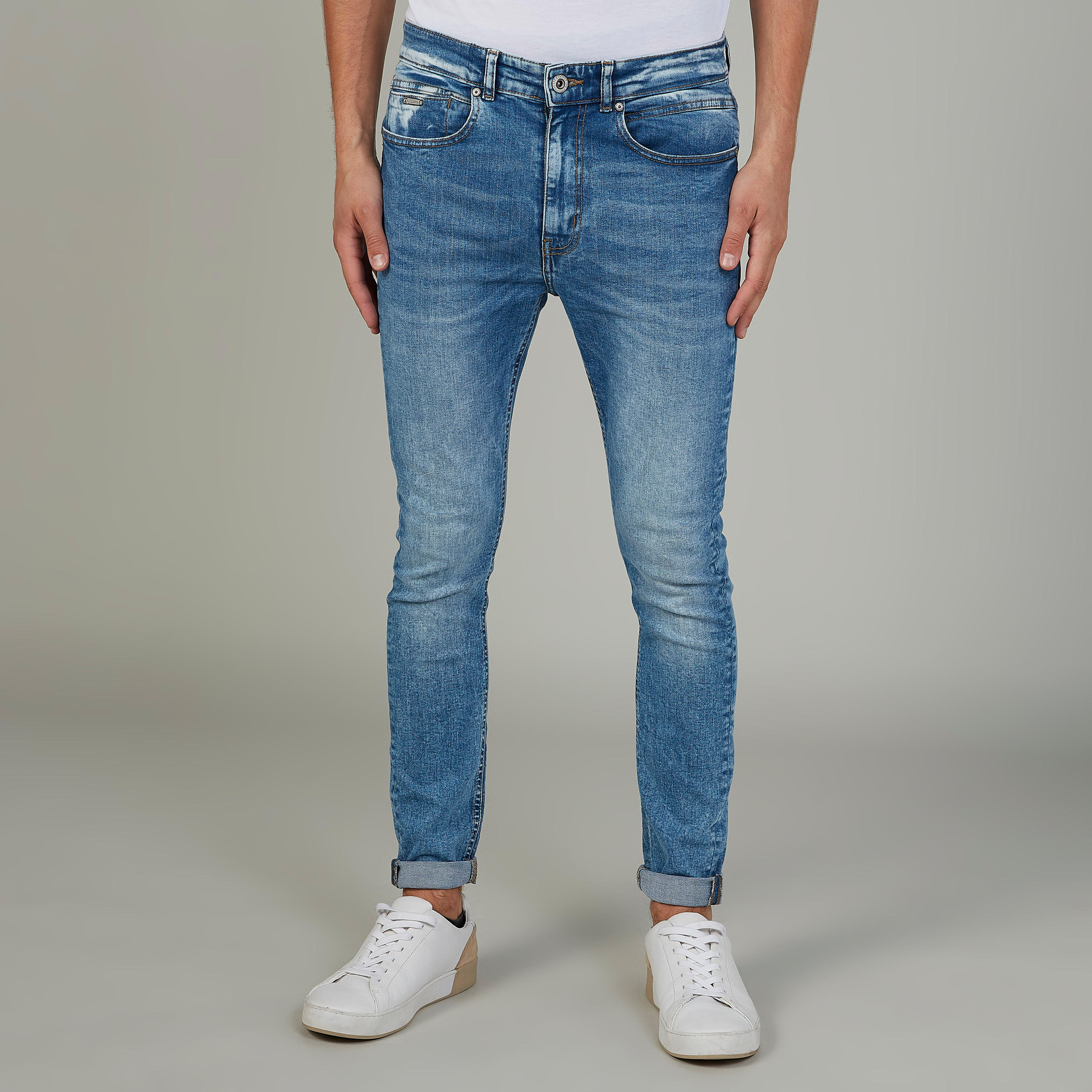 جاكيت بومبر مستدام مخطط بأكمام طويلة من لي كوبر-men-clothing-bottoms-jeans-image-1