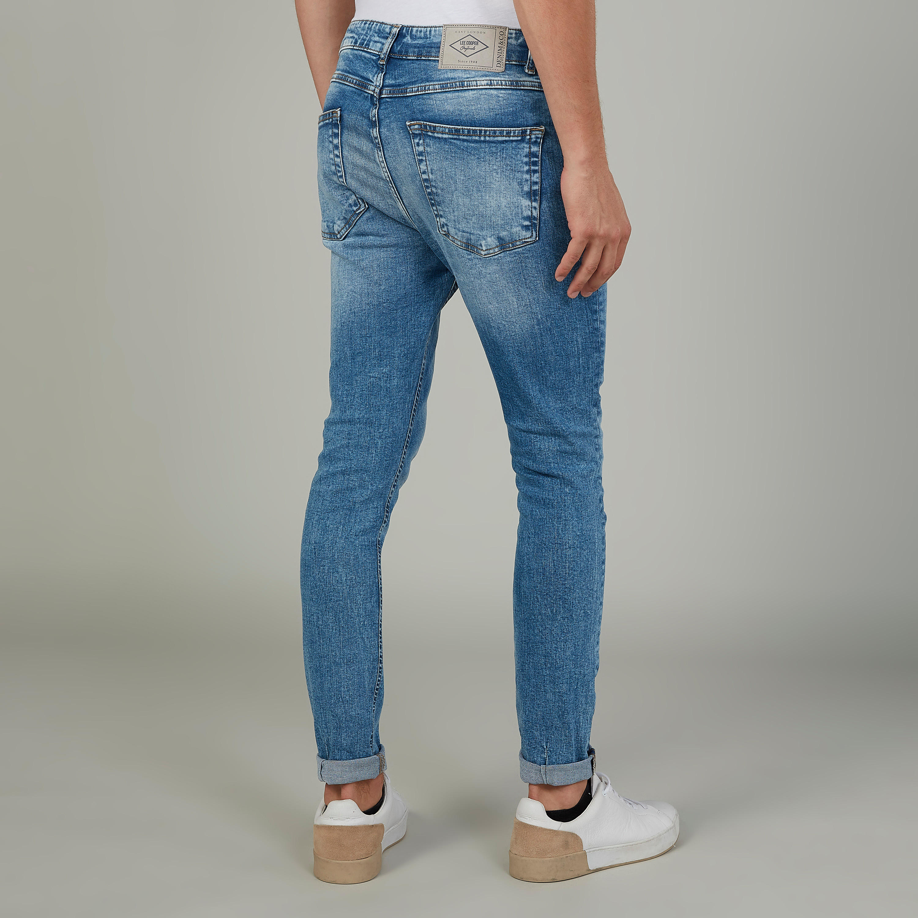 جاكيت بومبر مستدام مخطط بأكمام طويلة من لي كوبر-men-clothing-bottoms-jeans-image-4