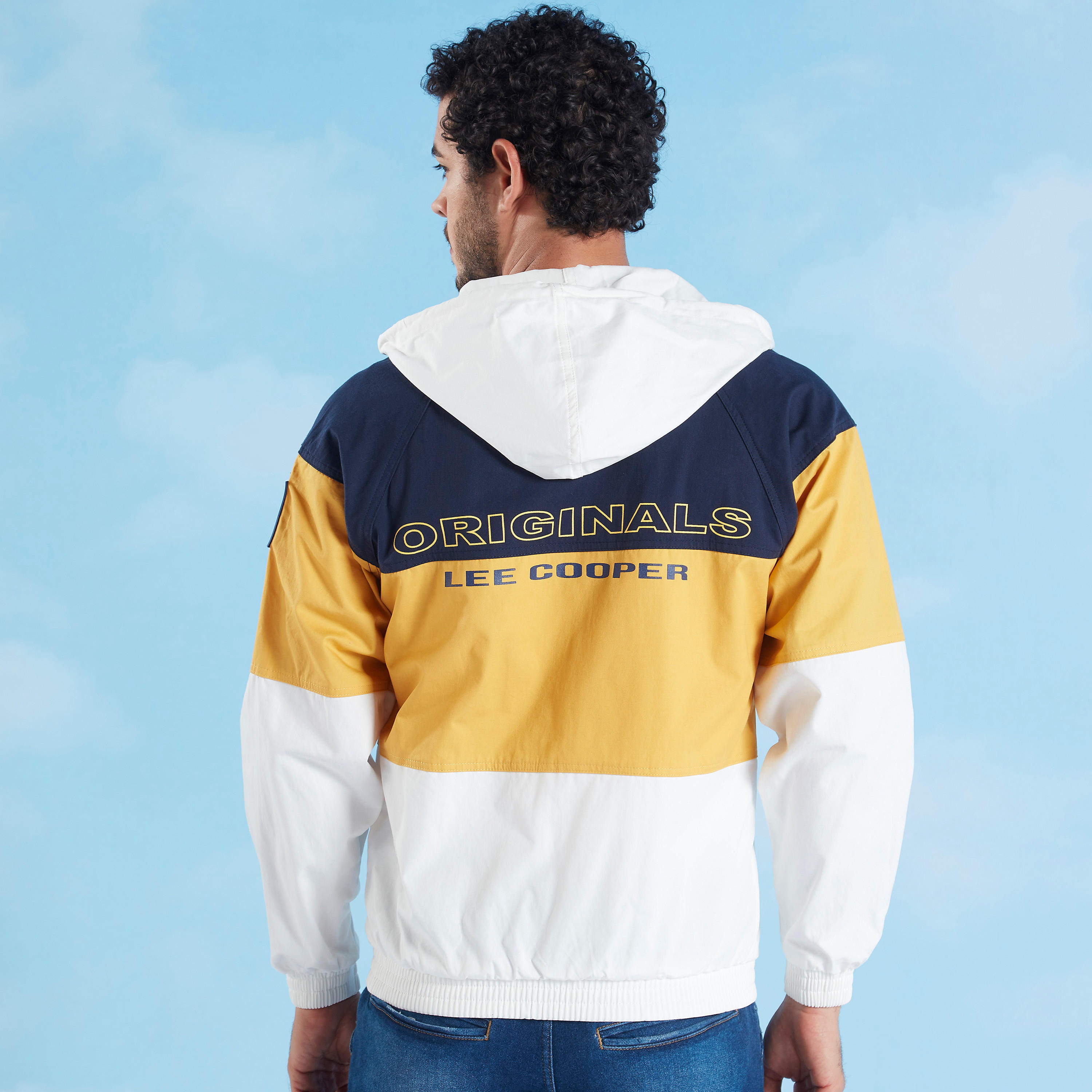 Sustainable Lee Cooper Printed Jacket with Long Sleeves and Hood-men-clothing-jacketsandblazers-jackets-image-6