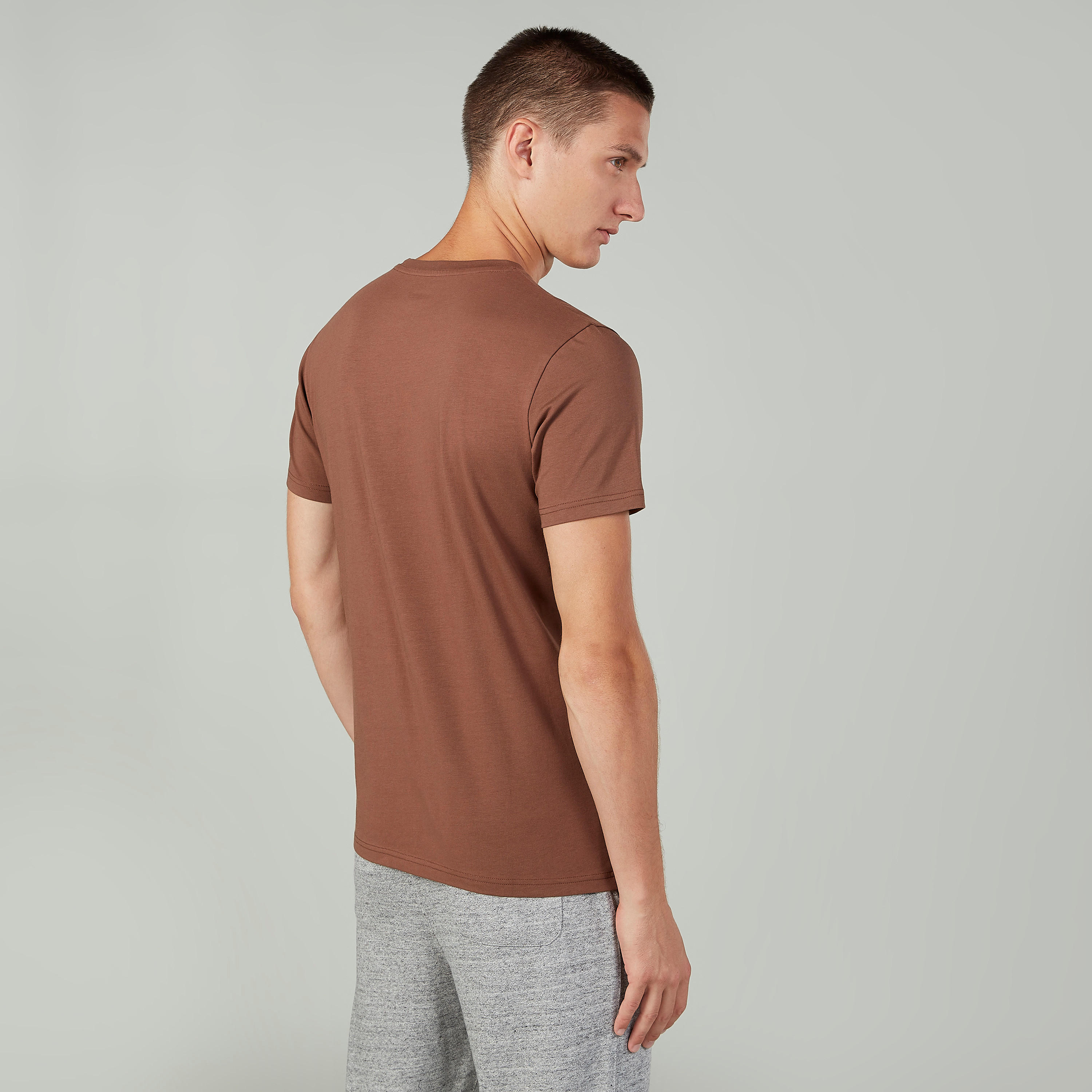 Lee Cooper Round Neck T-shirt with Short Sleeves-men-clothing-tshirtsandpolos-tshirts-image-3