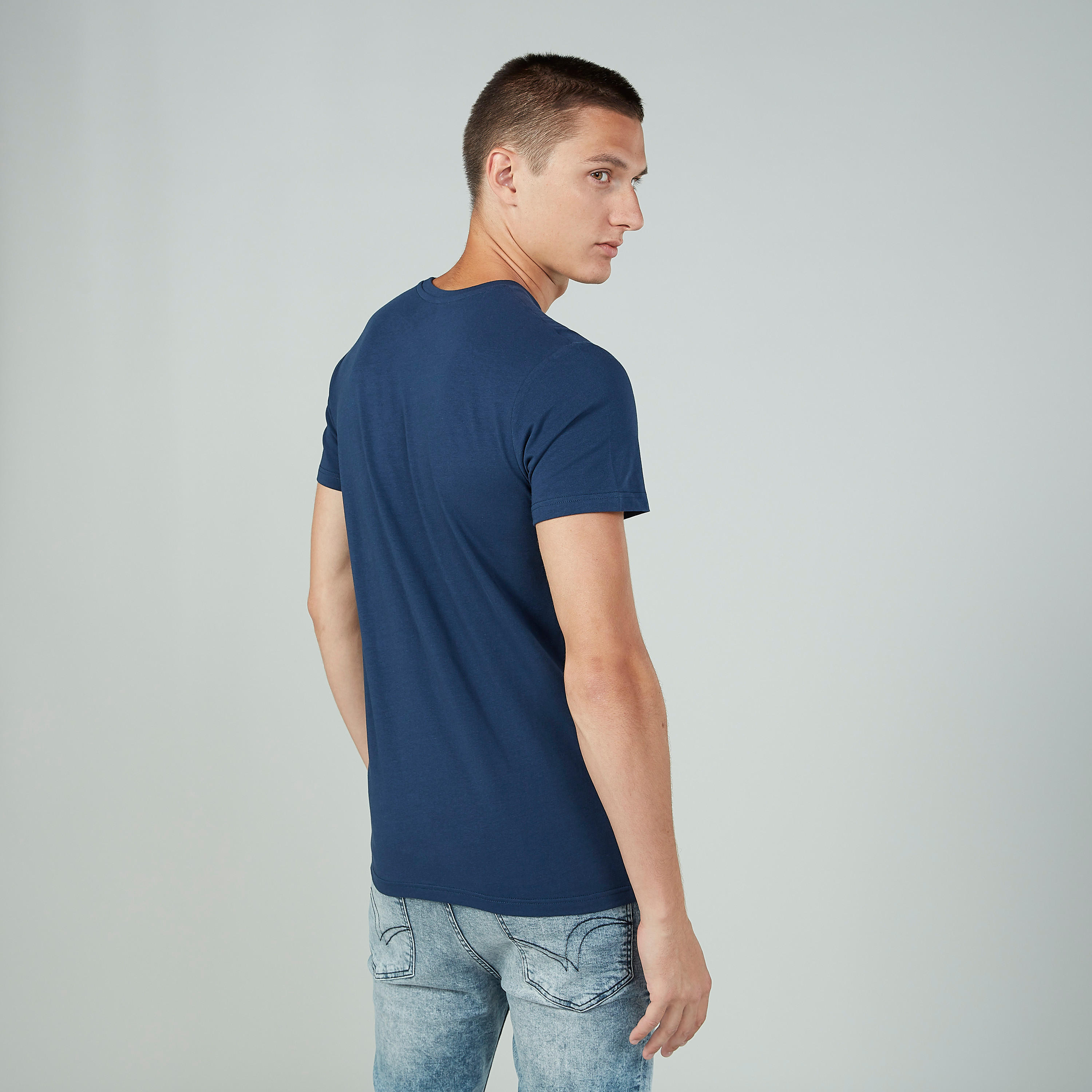Lee Cooper Printed T-shirt with Round Neck and Short Sleeves-men-clothing-tshirtsandpolos-tshirts-image-4