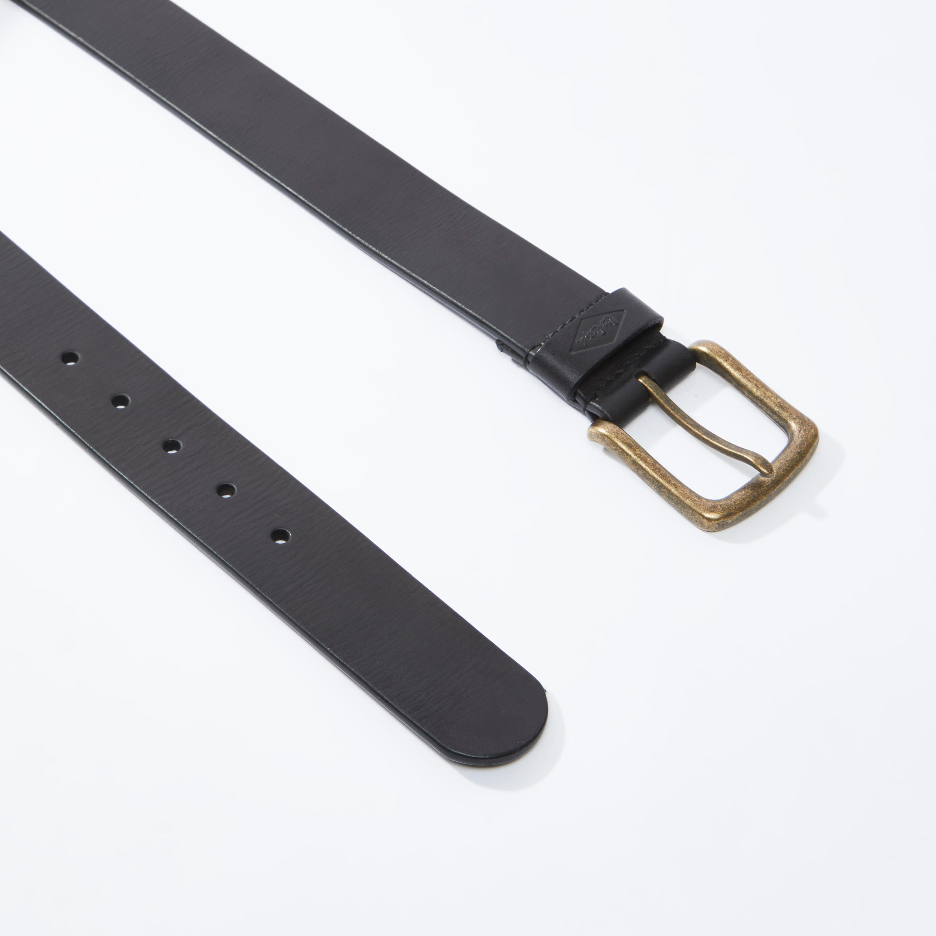 حزام بارز الملمس بإبزيم إغلاق بدبوس من لي كوبر-men-beltsandwallets-belts-image-3