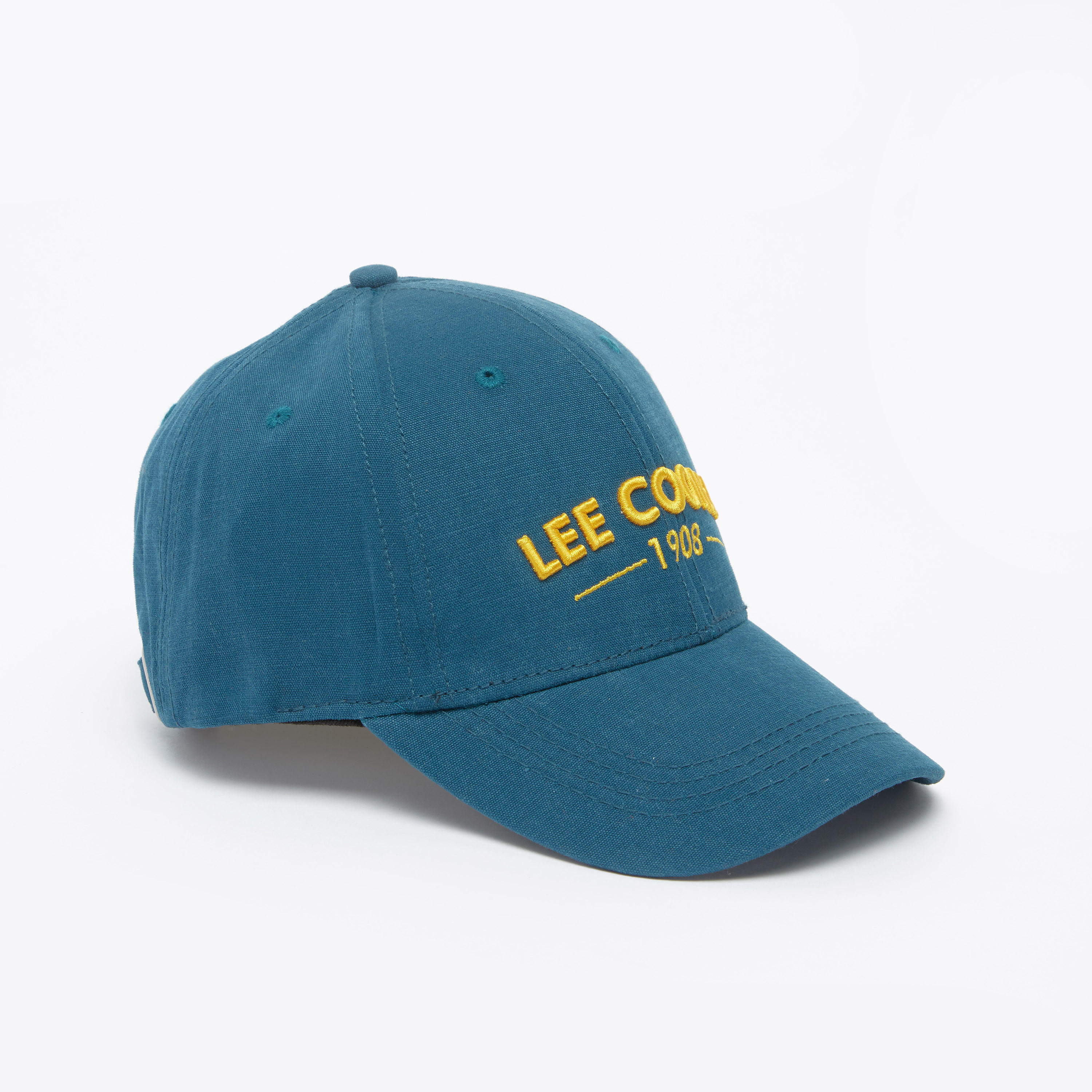Lee Cooper Textured Cap with Plate Buckle Closure-men-caps-image-1