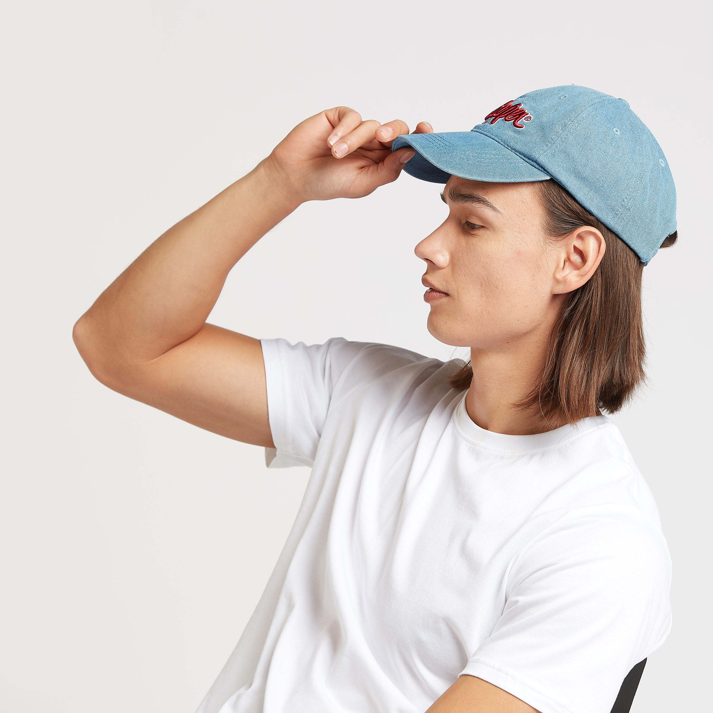 قبعة كاب بارزة الملمس بإبزيم إغلاق من لي كوبر-men-caps-image-2