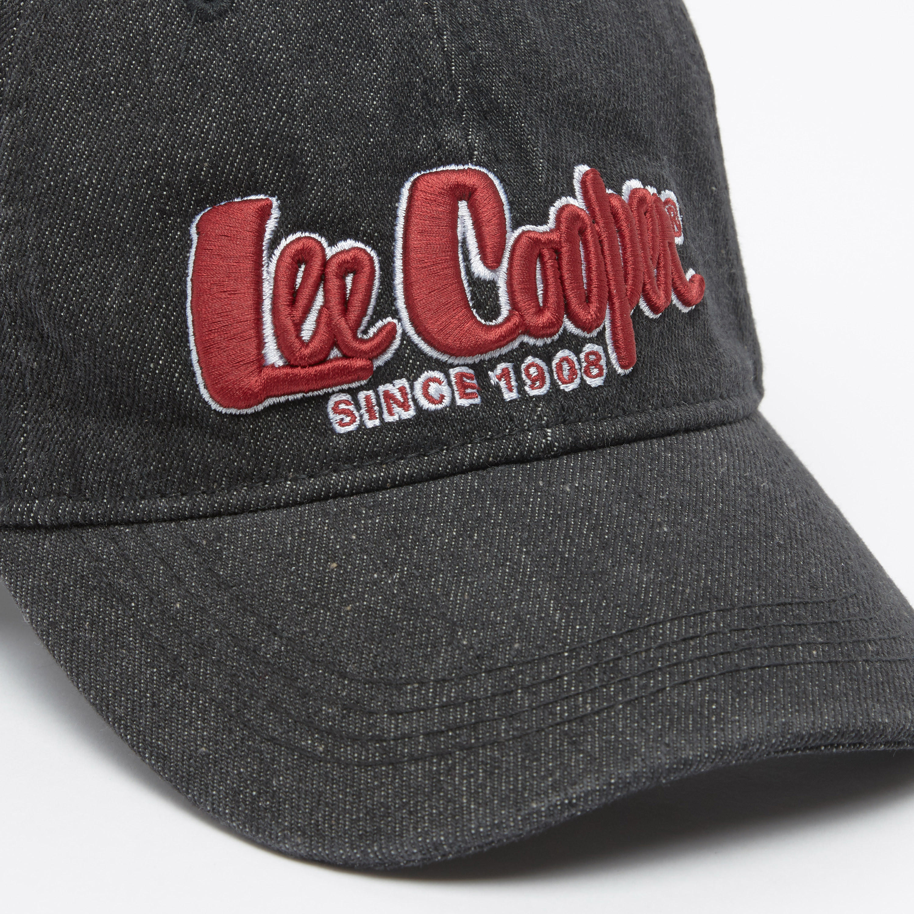 Lee Cooper Textured Cap with Plate Buckle Closure-men-caps-image-3