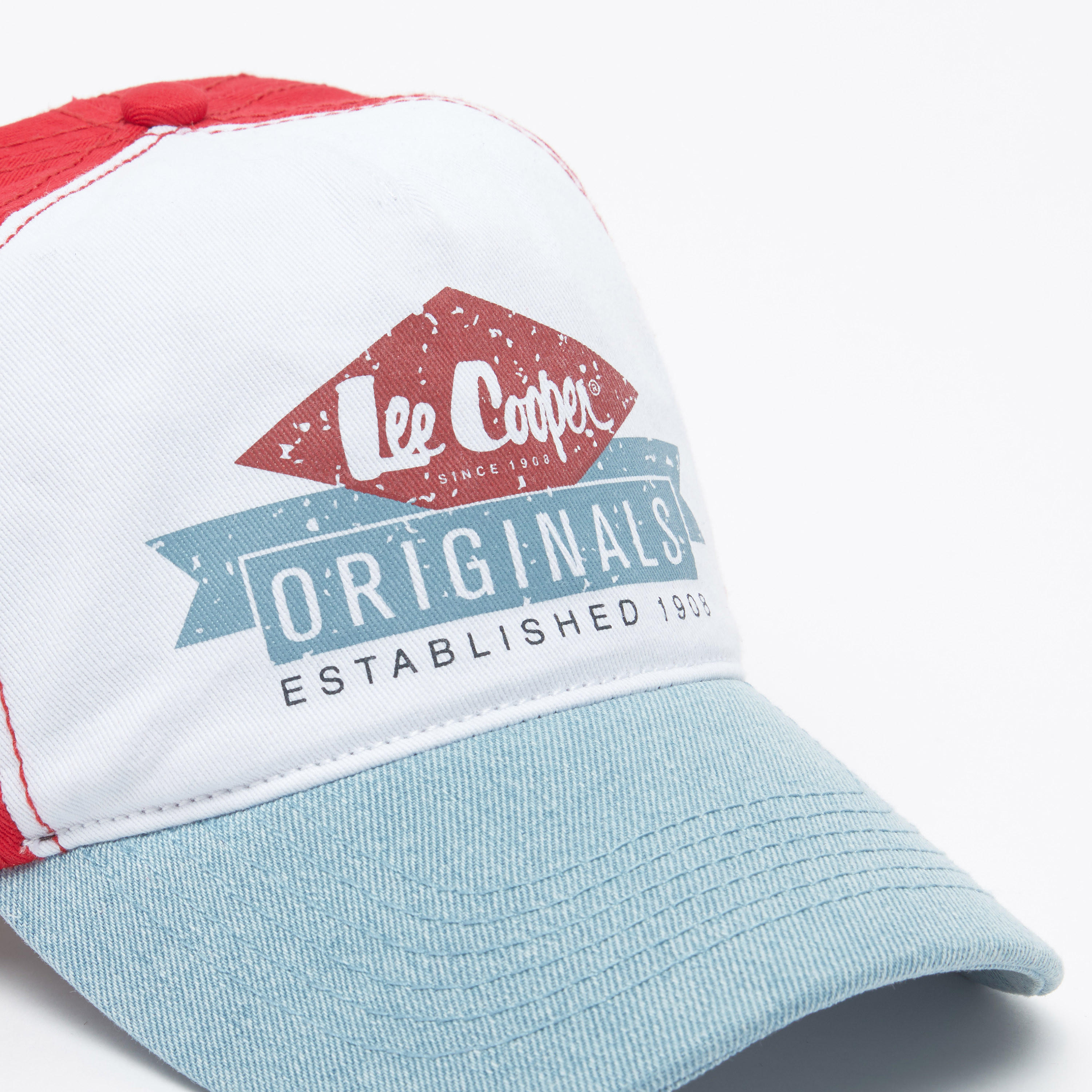 قبعة كاب بطبعات وإبزيم إغلاق من لي كوبر-men-caps-image-2