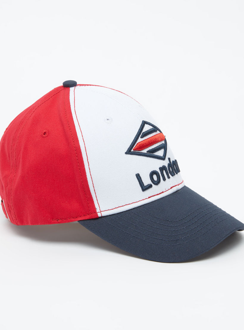 Lee Cooper Textured Cap with Plate Buckle Closure-men-caps-image-1