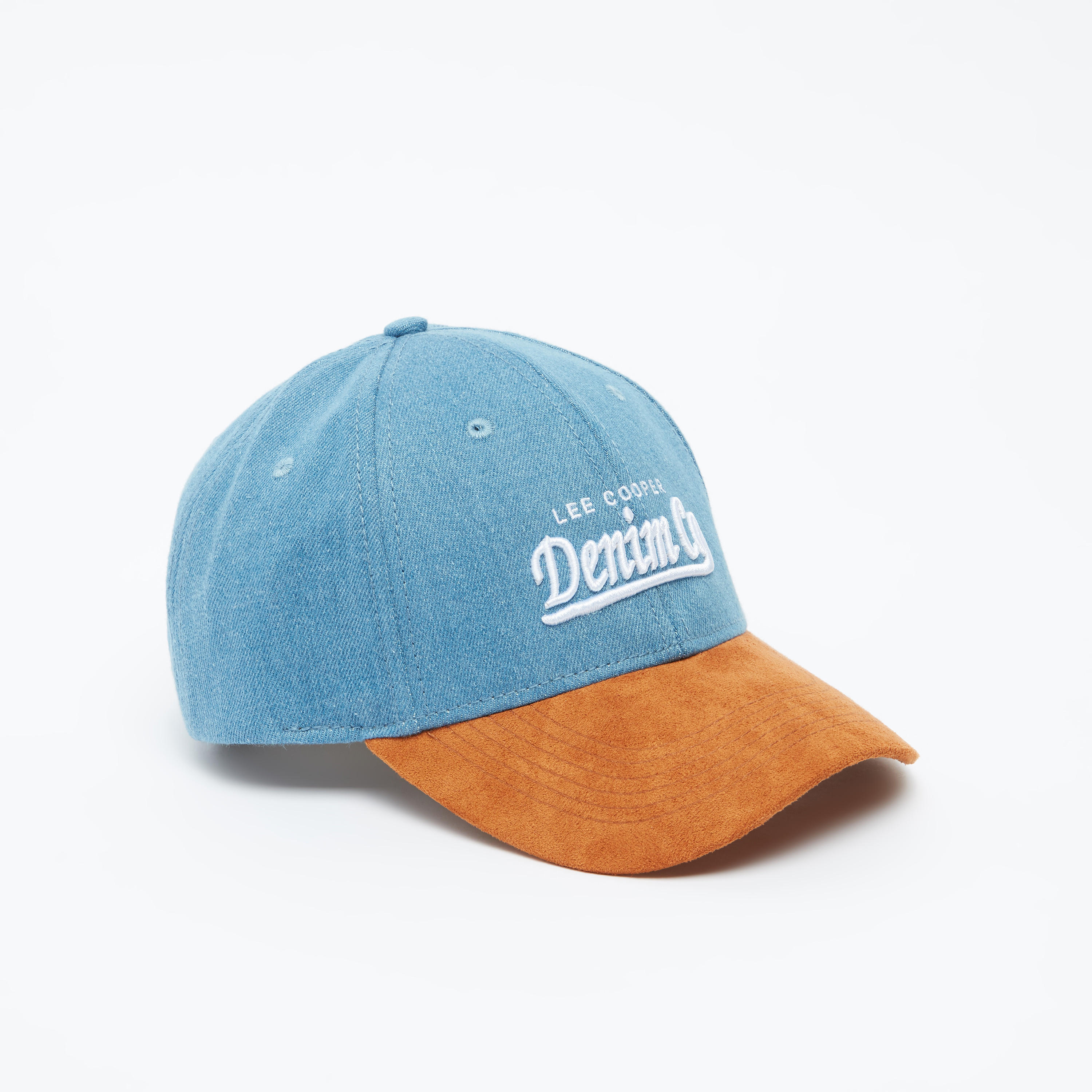 Lee Cooper Textured Cap with Plate Buckle Closure-men-caps-image-1