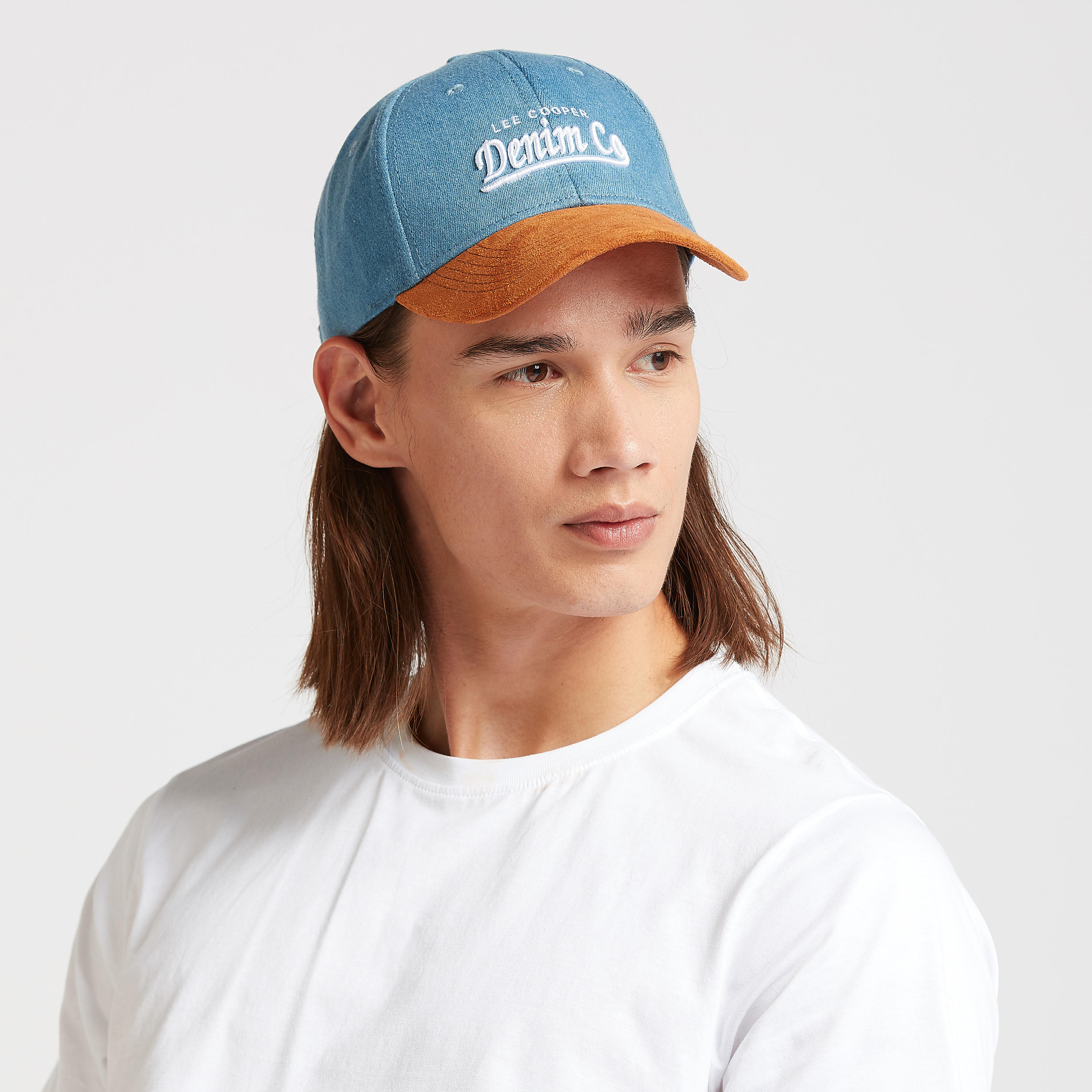 Lee Cooper Textured Cap with Plate Buckle Closure-men-caps-image-2