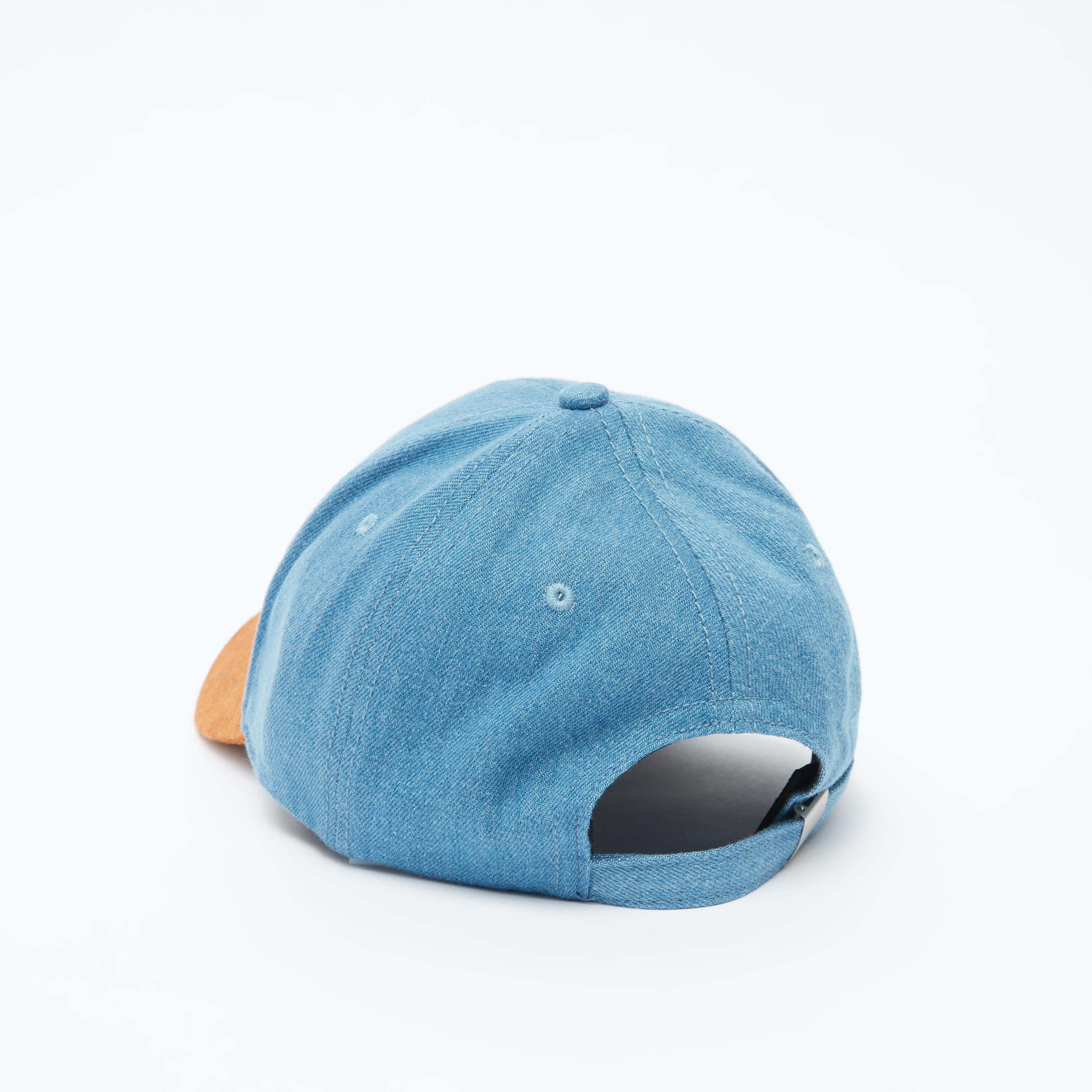 Lee Cooper Textured Cap with Plate Buckle Closure-men-caps-image-4