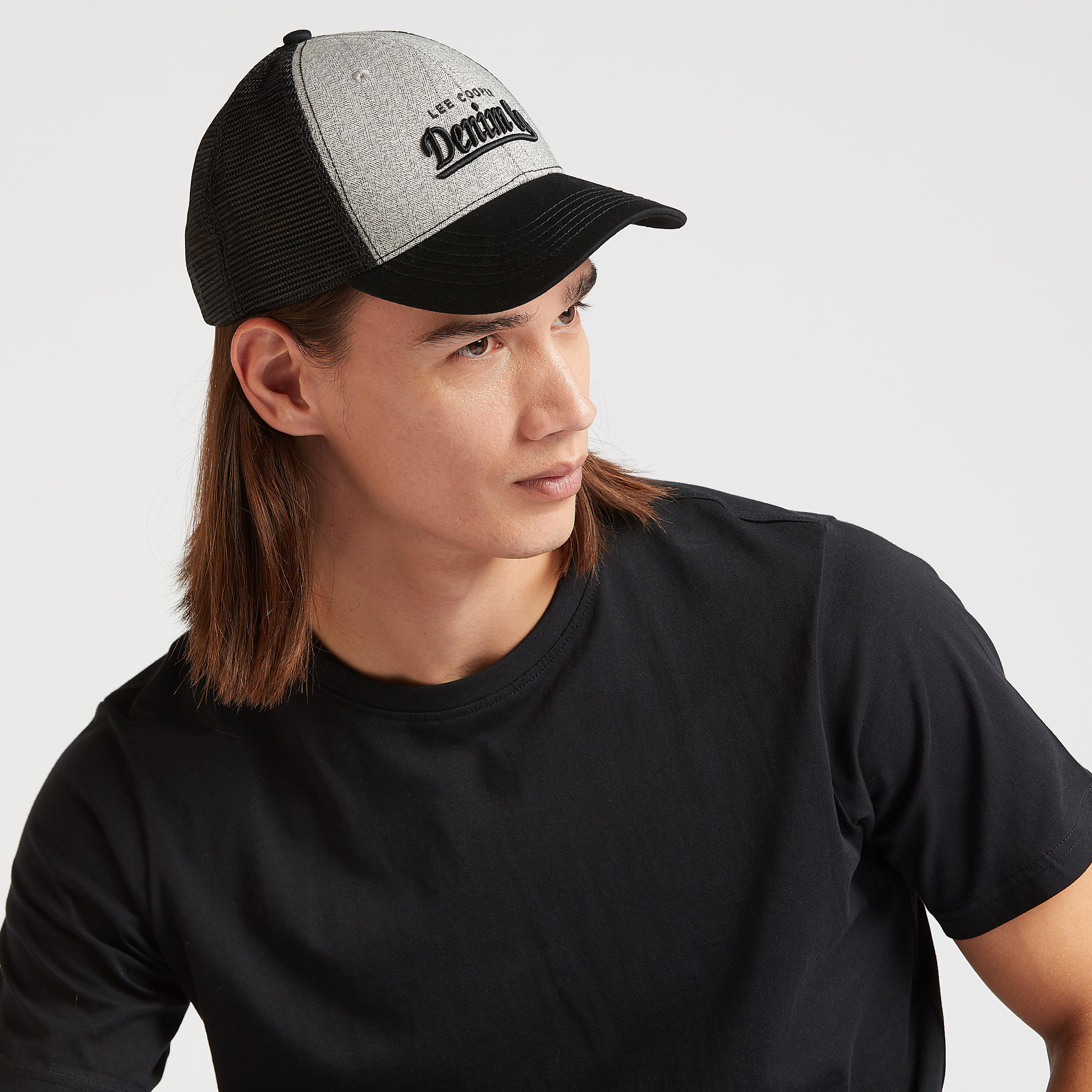قبعة كاب بارزة الملمس بزر إغلاق من لي كوبر-men-caps-image-2