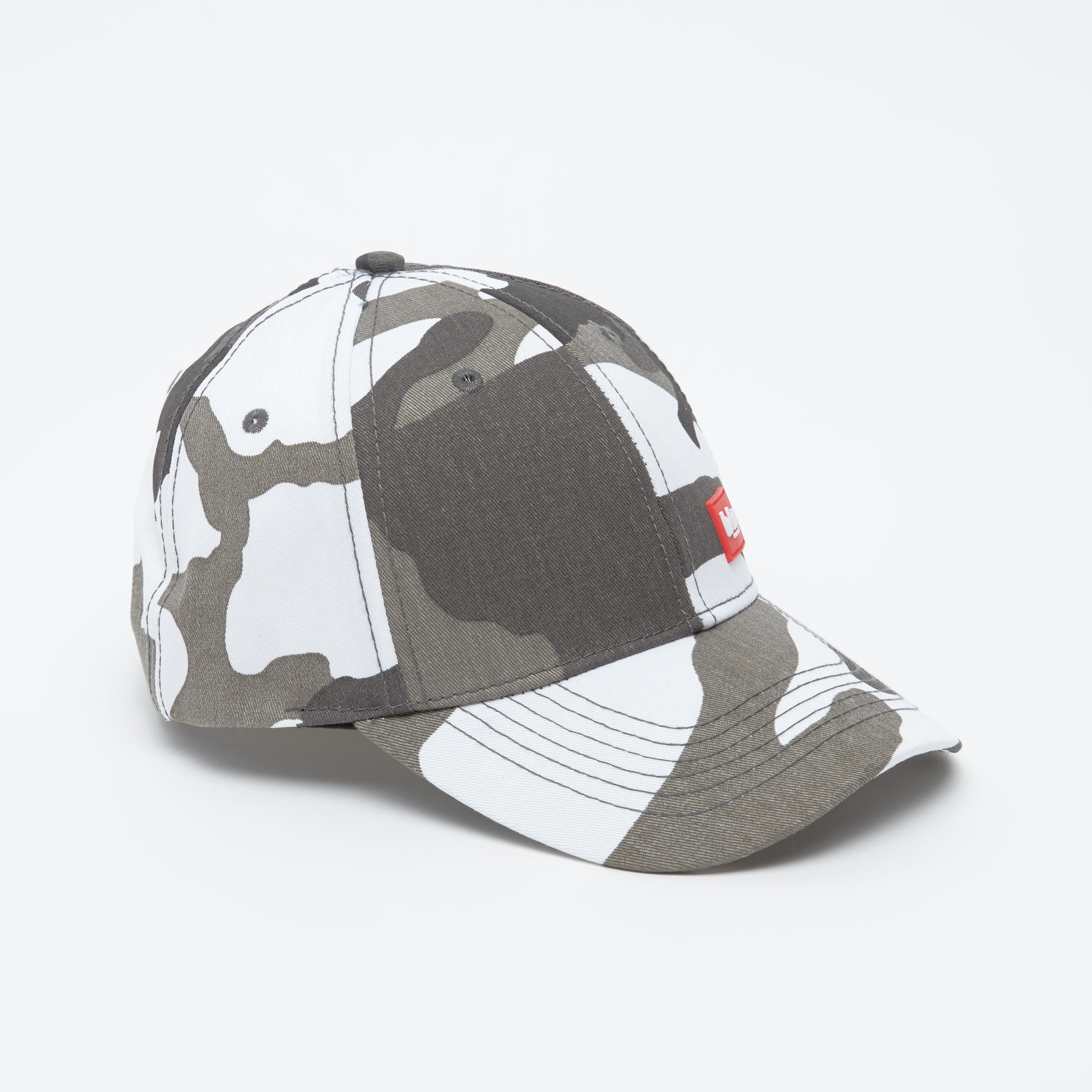 Lee Cooper Printed Cap with Hook and Loop Closure-men-caps-image-1