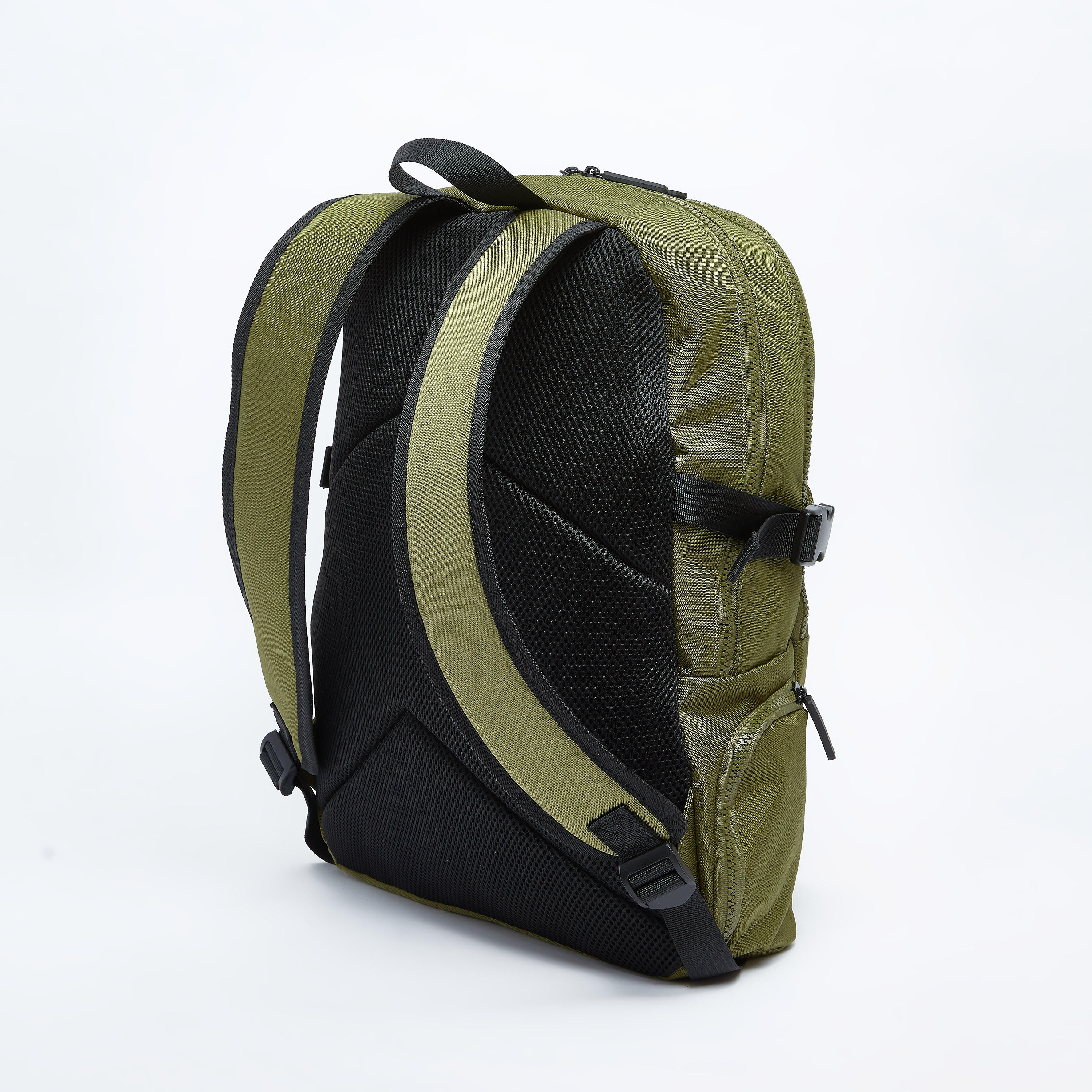 Lee Cooper Printed Backpack with Adjustable Shoulder Straps-men-bags-image-3