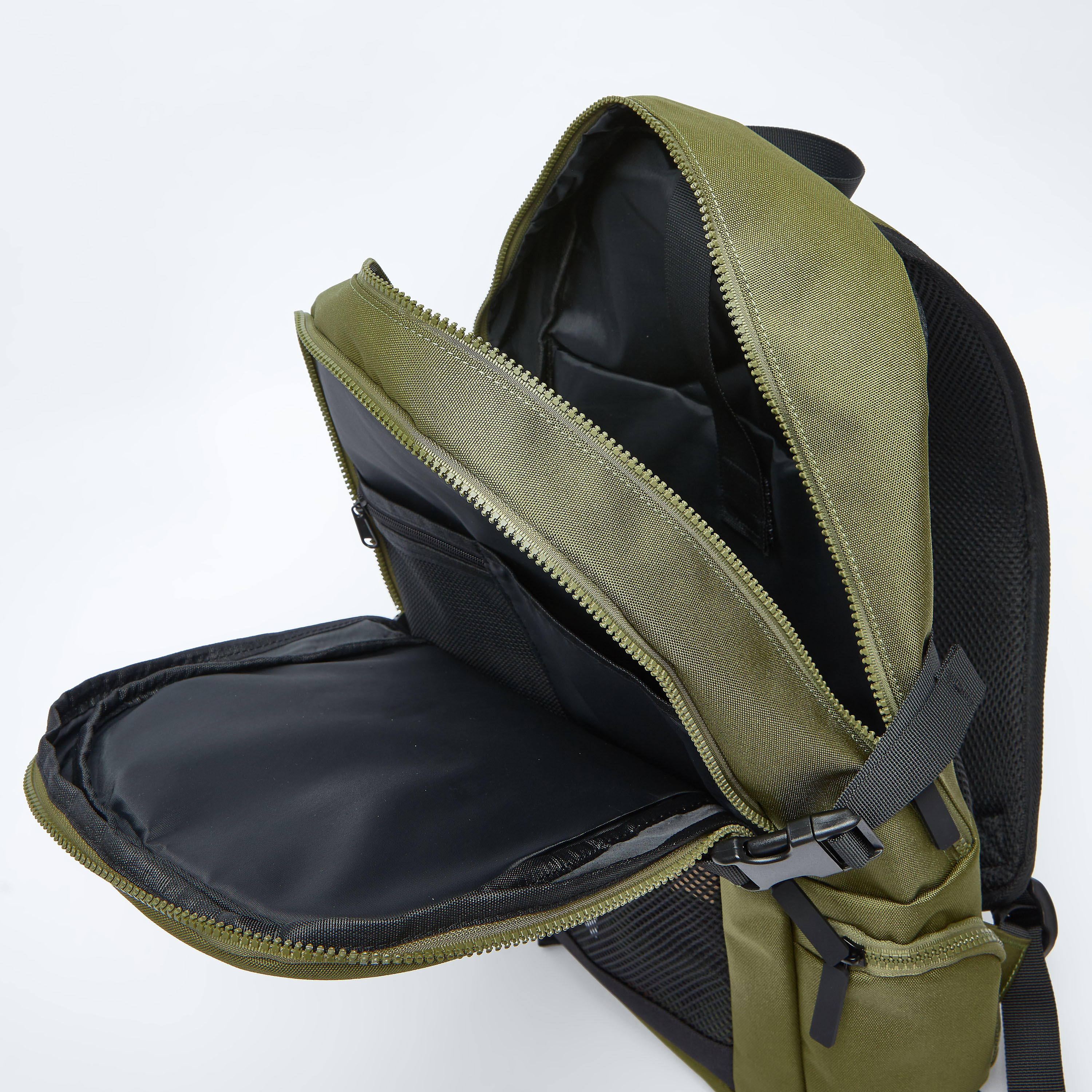 Lee Cooper Printed Backpack with Adjustable Shoulder Straps-men-bags-image-1