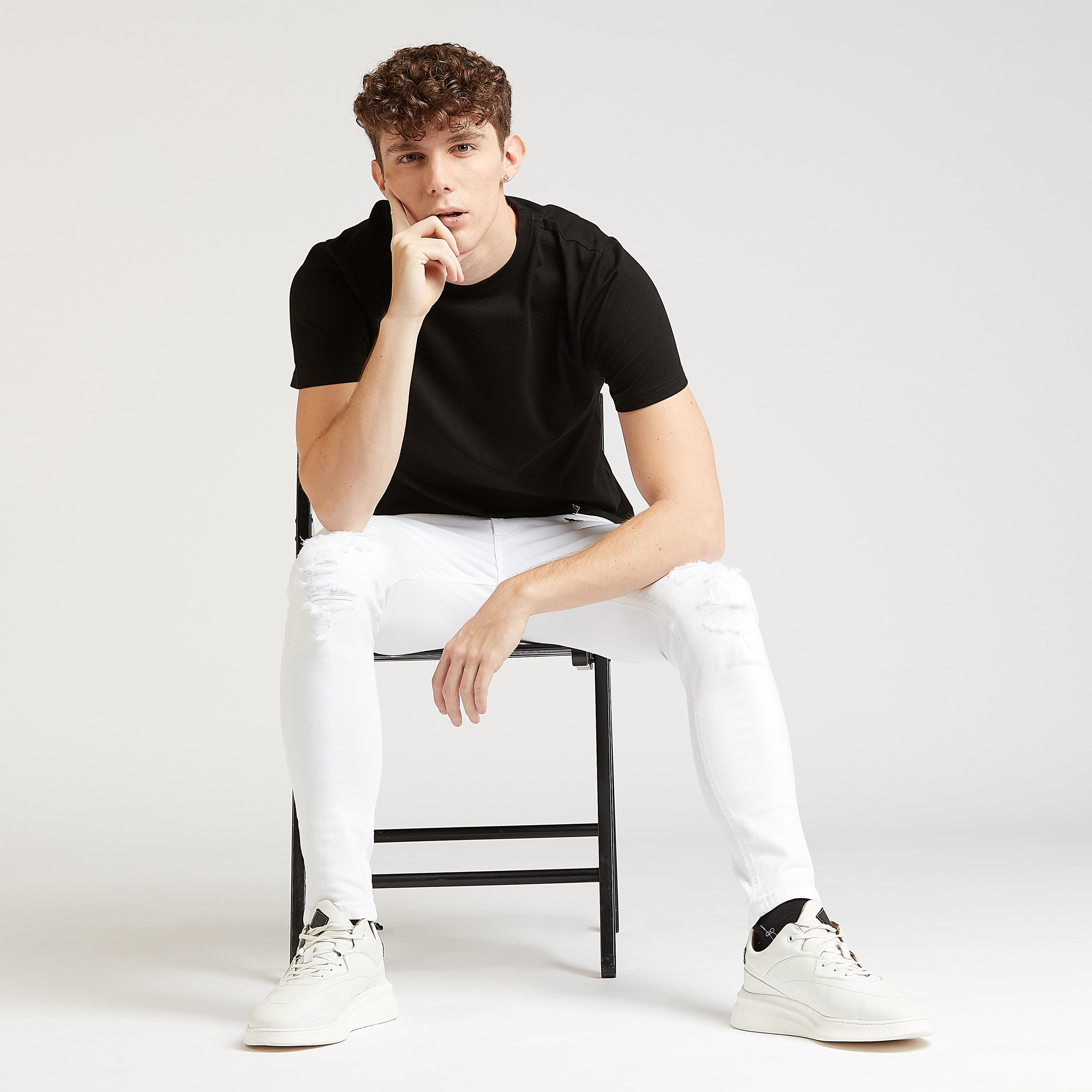 بنطلون جينز طويل بسحاب و زر إغلاق من لي كوبر-men-clothing-bottoms-jeans-image-2