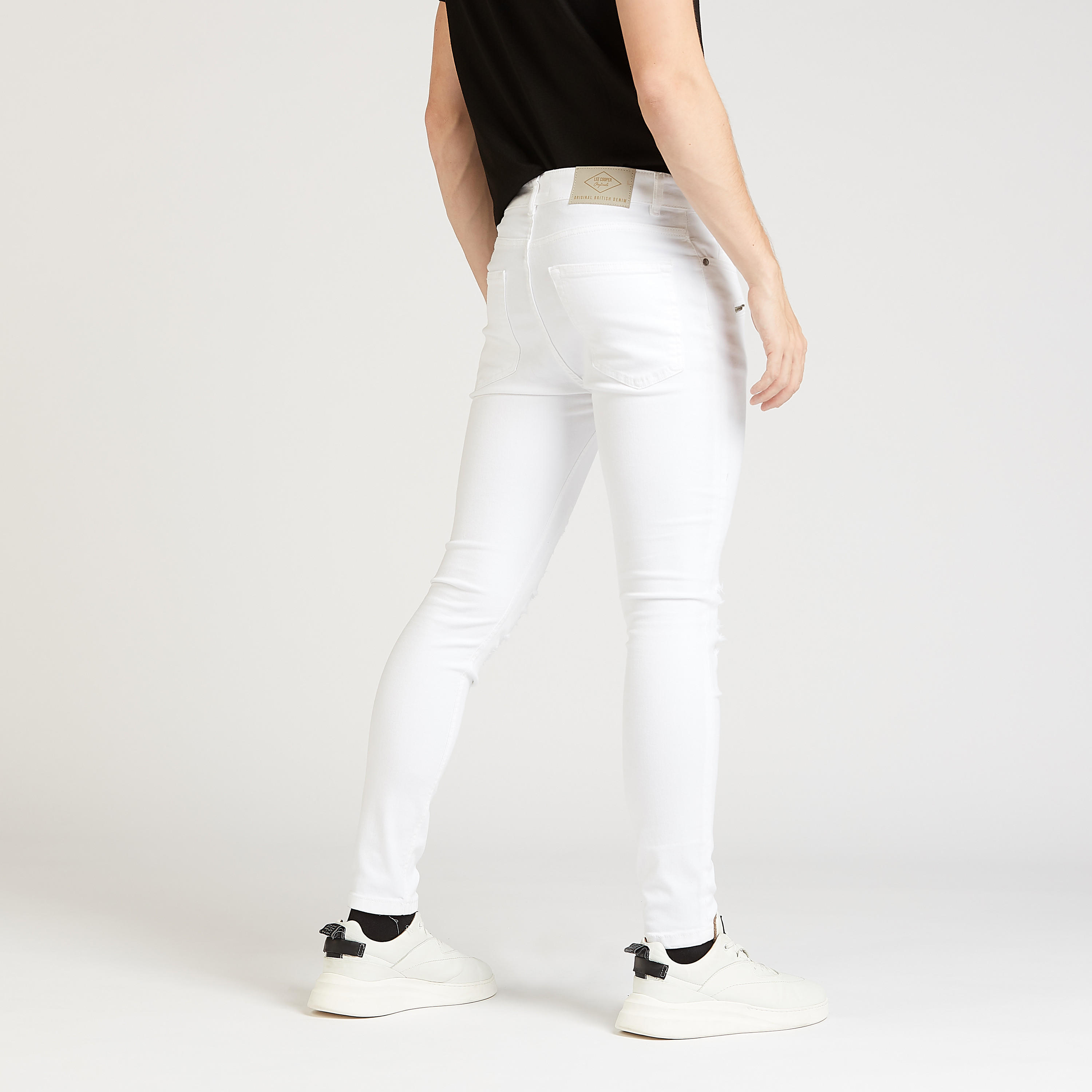 بنطلون جينز طويل بسحاب و زر إغلاق من لي كوبر-men-clothing-bottoms-jeans-image-4