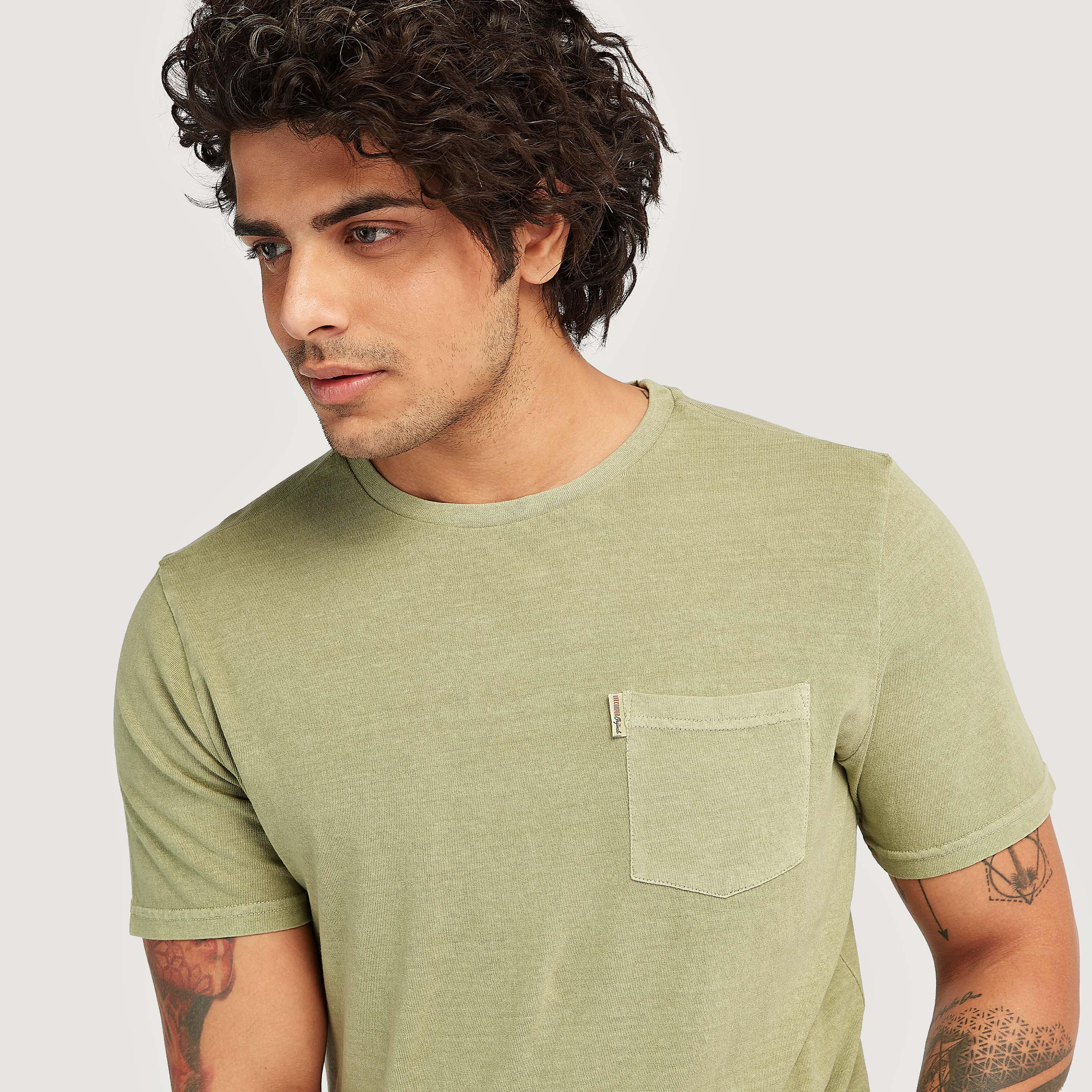 Lee Cooper Printed T-shirt with Short Sleeves-men-clothing-tshirtsandpolos-tshirts-image-3