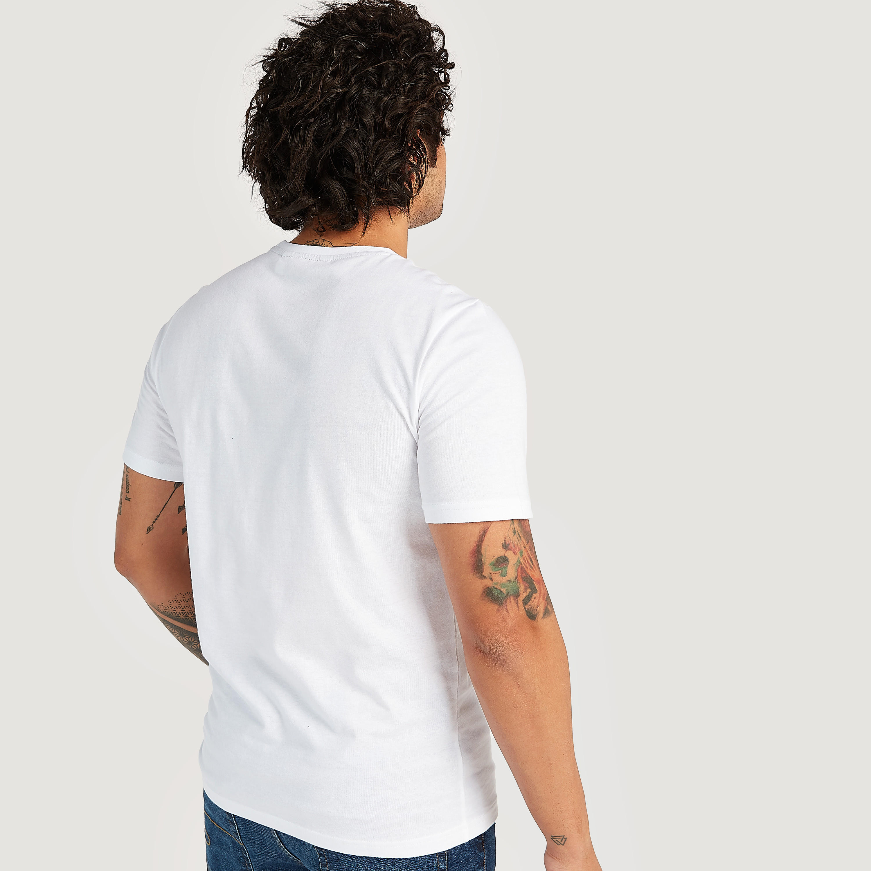 تيشيرت بأكمام قصيرة وطبعات من لي كوبر-men-clothing-tshirtsandpolos-tshirts-image-4