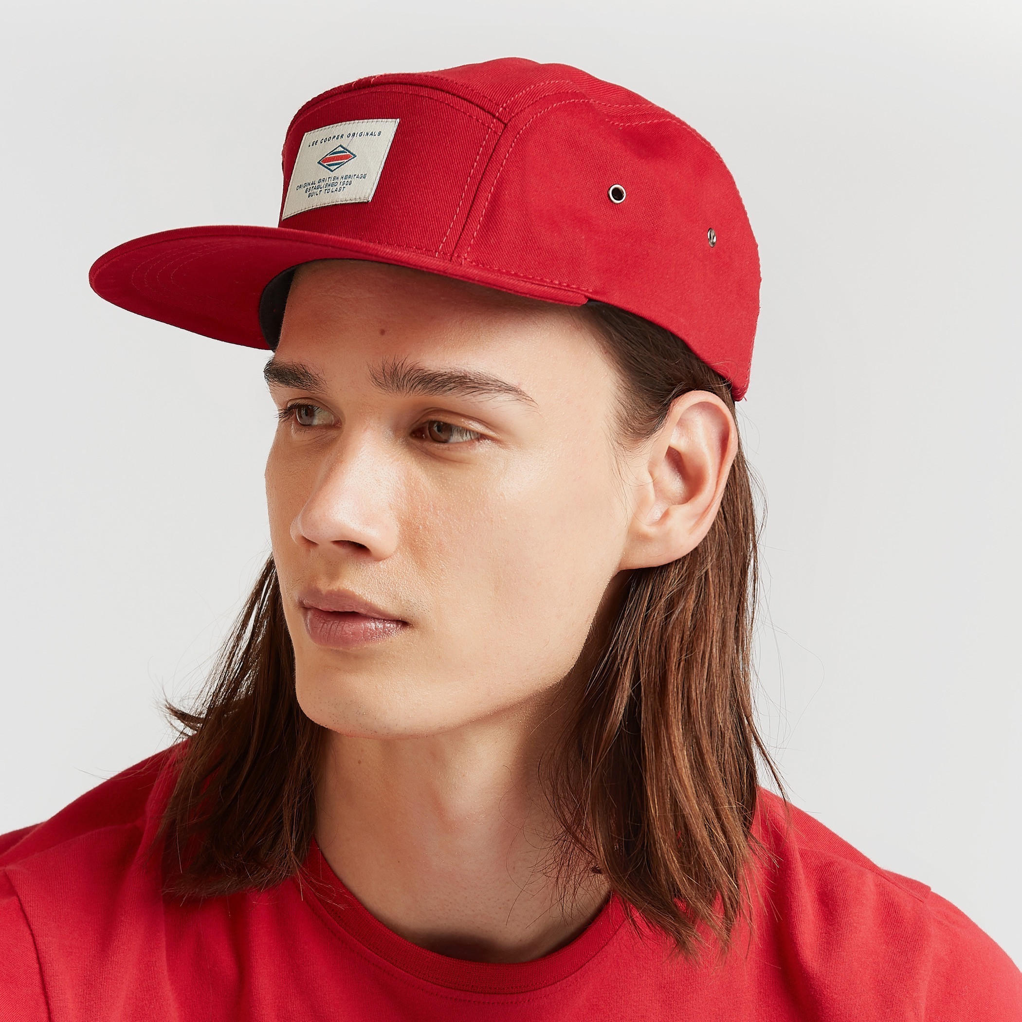 قبعة كاب بطبعات وإبزيم إغلاق من لي كوبر-men-caps-image-2