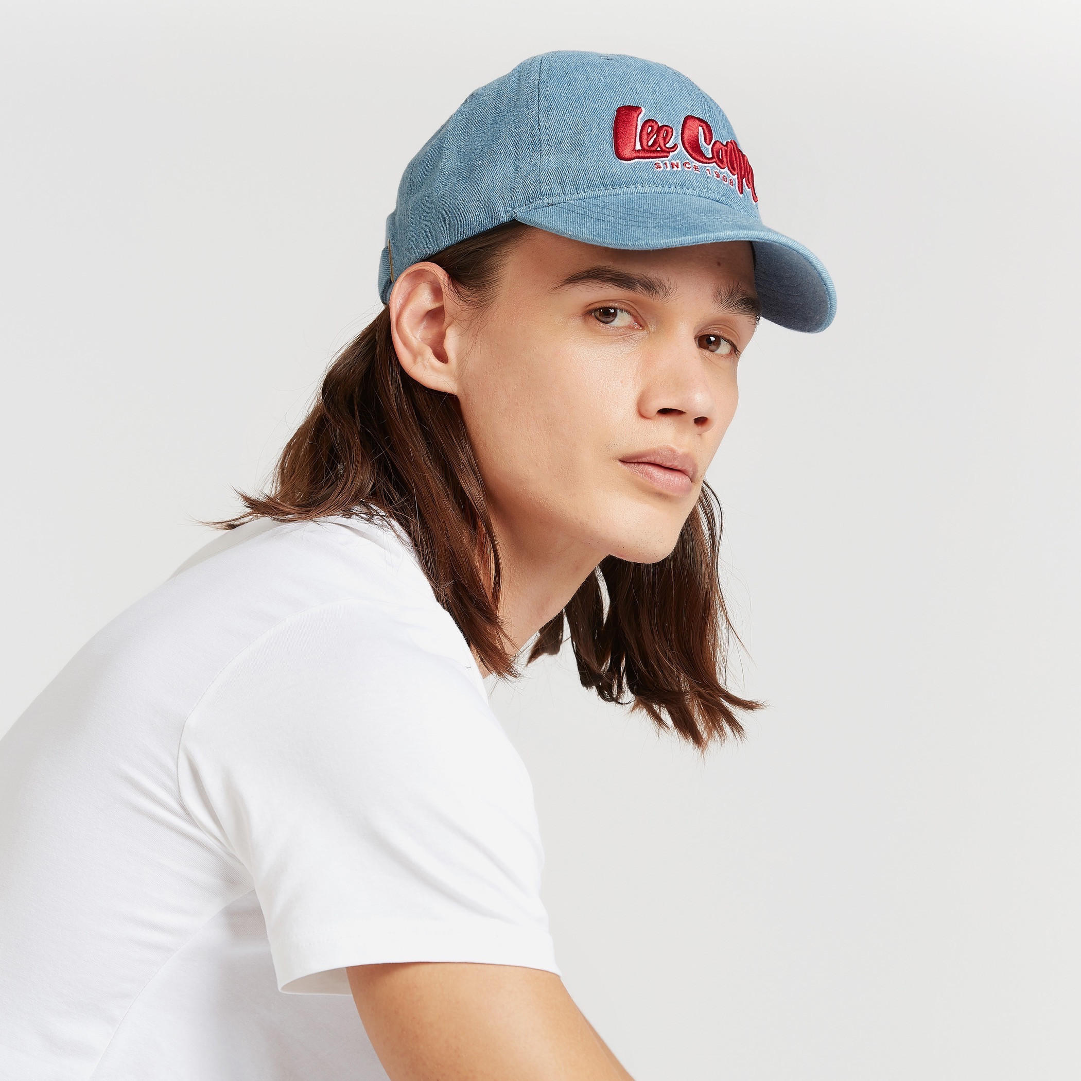 Lee Cooper Embroidered Cap with Plate Buckle Closure-men-caps-image-2