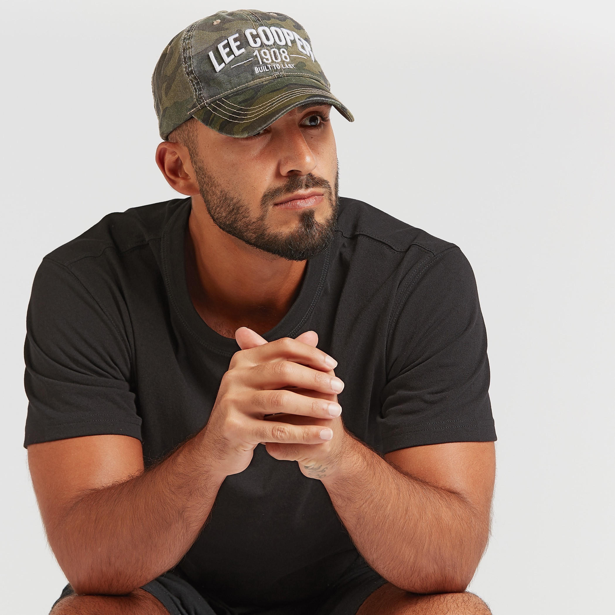 قبعة كاب بطبعات وزر إغلاق من لي كوبر-men-caps-image-2