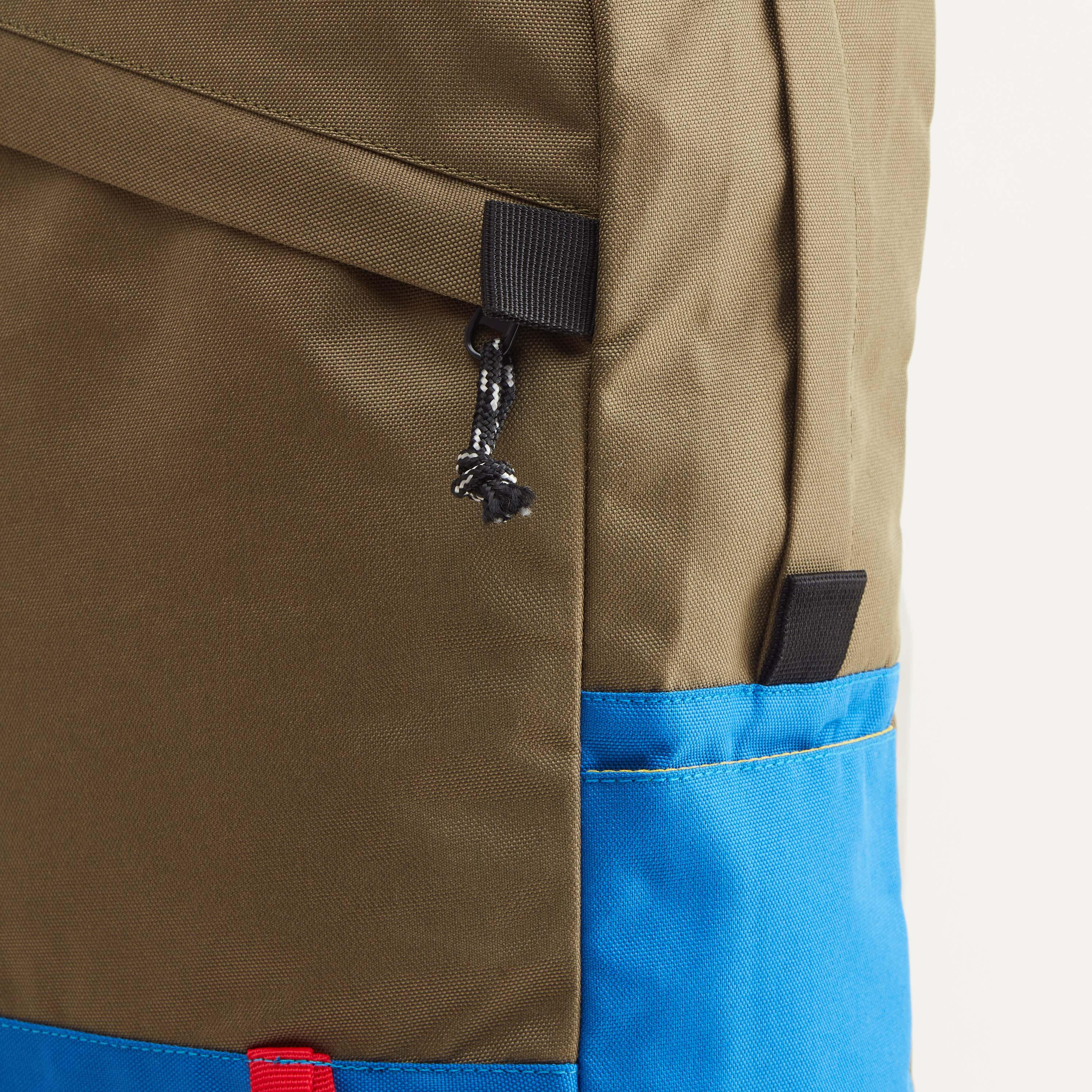 Lee Cooper Logo Printed Backpack with Zip Closure-men-bags-image-3