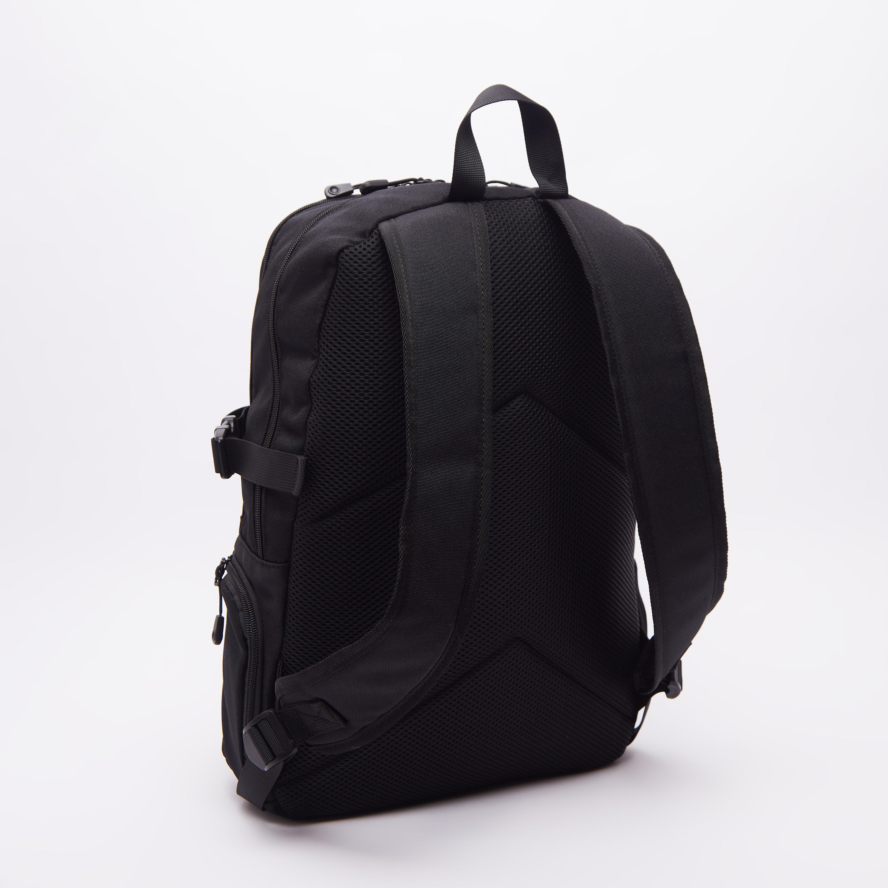 Lee Cooper Printed Backpack with Adjustable Shoulder Straps-men-bags-image-4