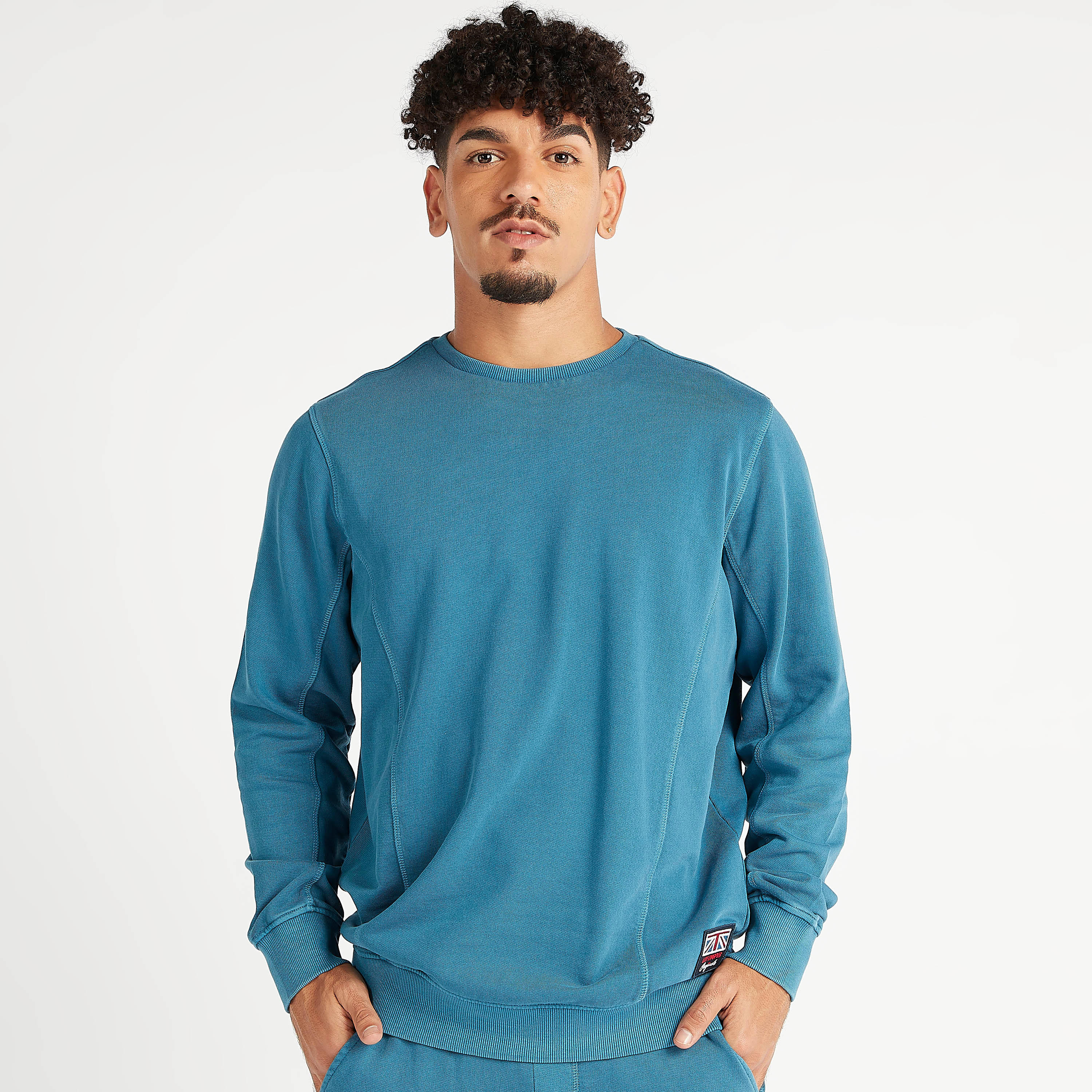 Sustainable Lee Cooper Crew Neck Sweatshirt-men-winterwear-hoodiesandsweatshirts-image-1