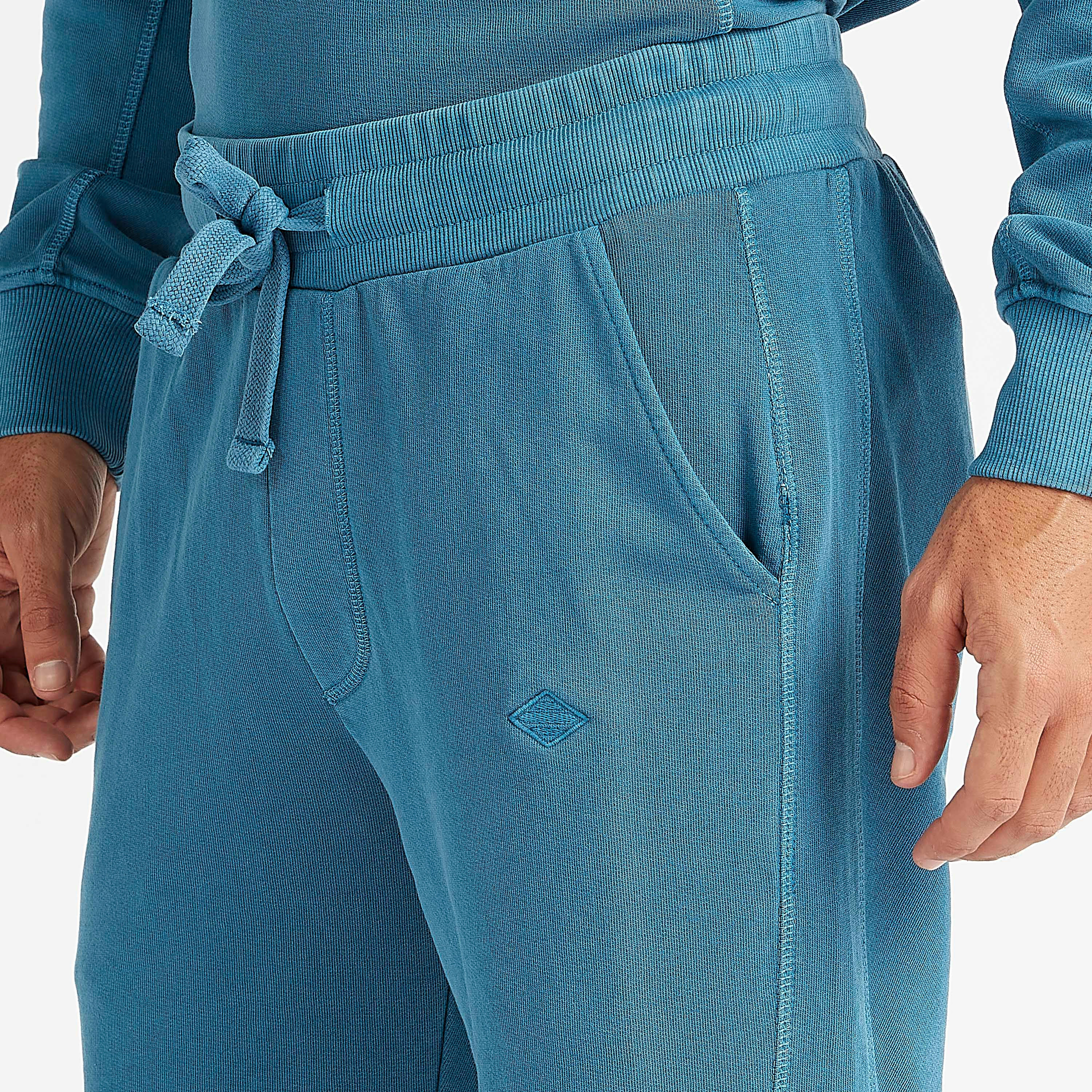 Lee Cooper Sustainable Solid Mid-Rise Joggers with Drawstring Closure-men-clothing-bottoms-joggers-image-3