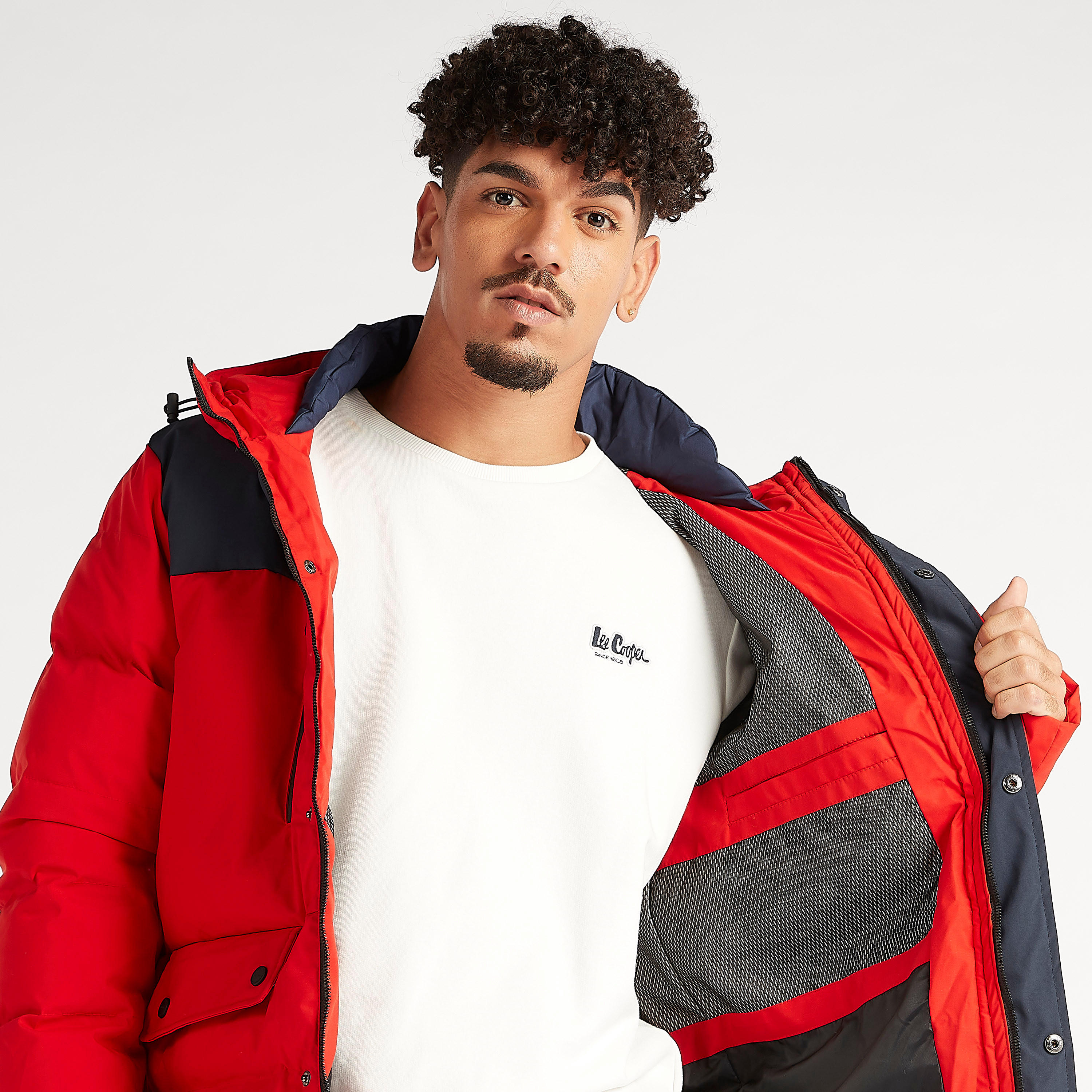 Lee Cooper Quilted Jacket with Hood and Long Sleeves-men-clothing-jacketsandblazers-jackets-image-7