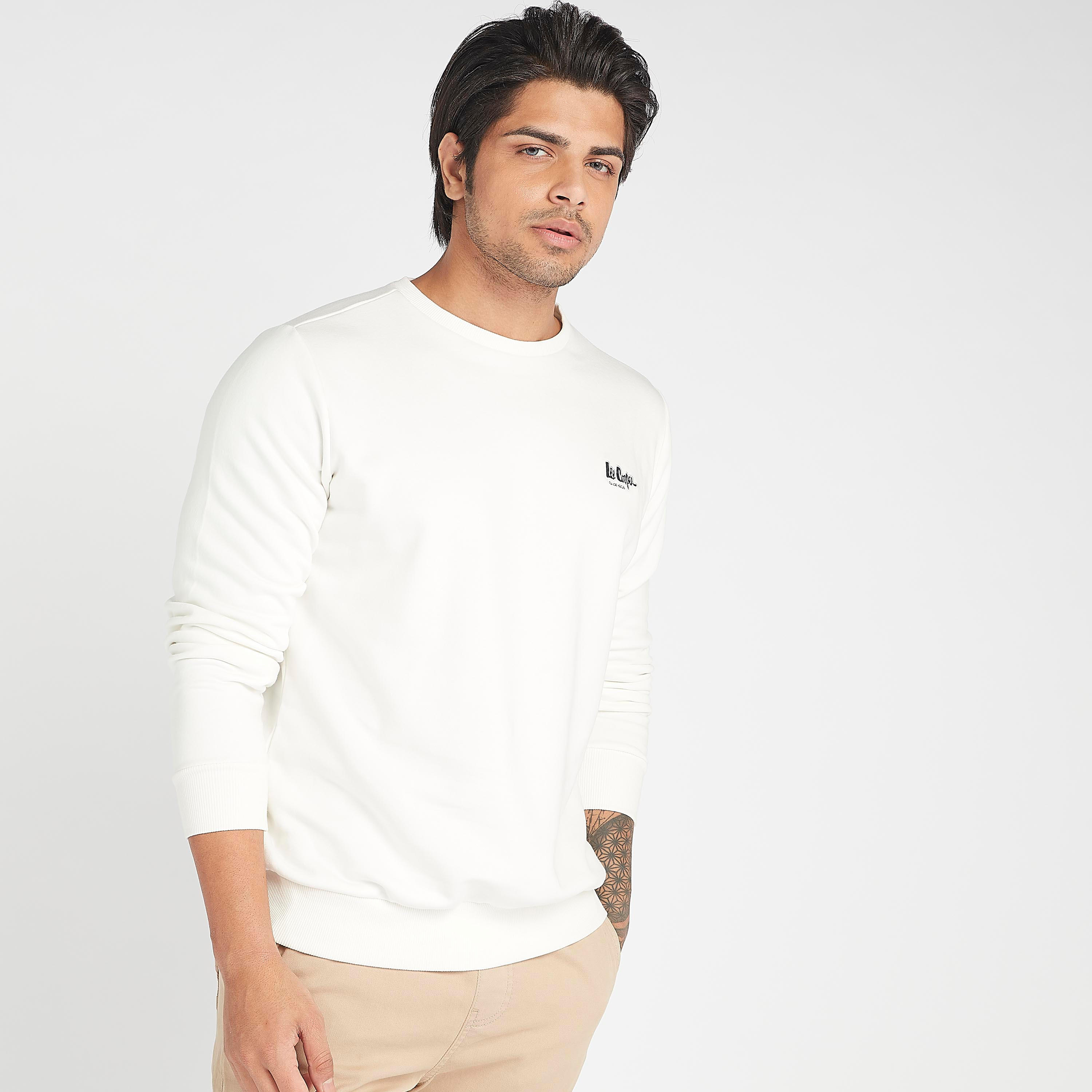 Sustainable Lee Cooper Crew Neck Sweatshirt-men-winterwear-hoodiesandsweatshirts-image-3